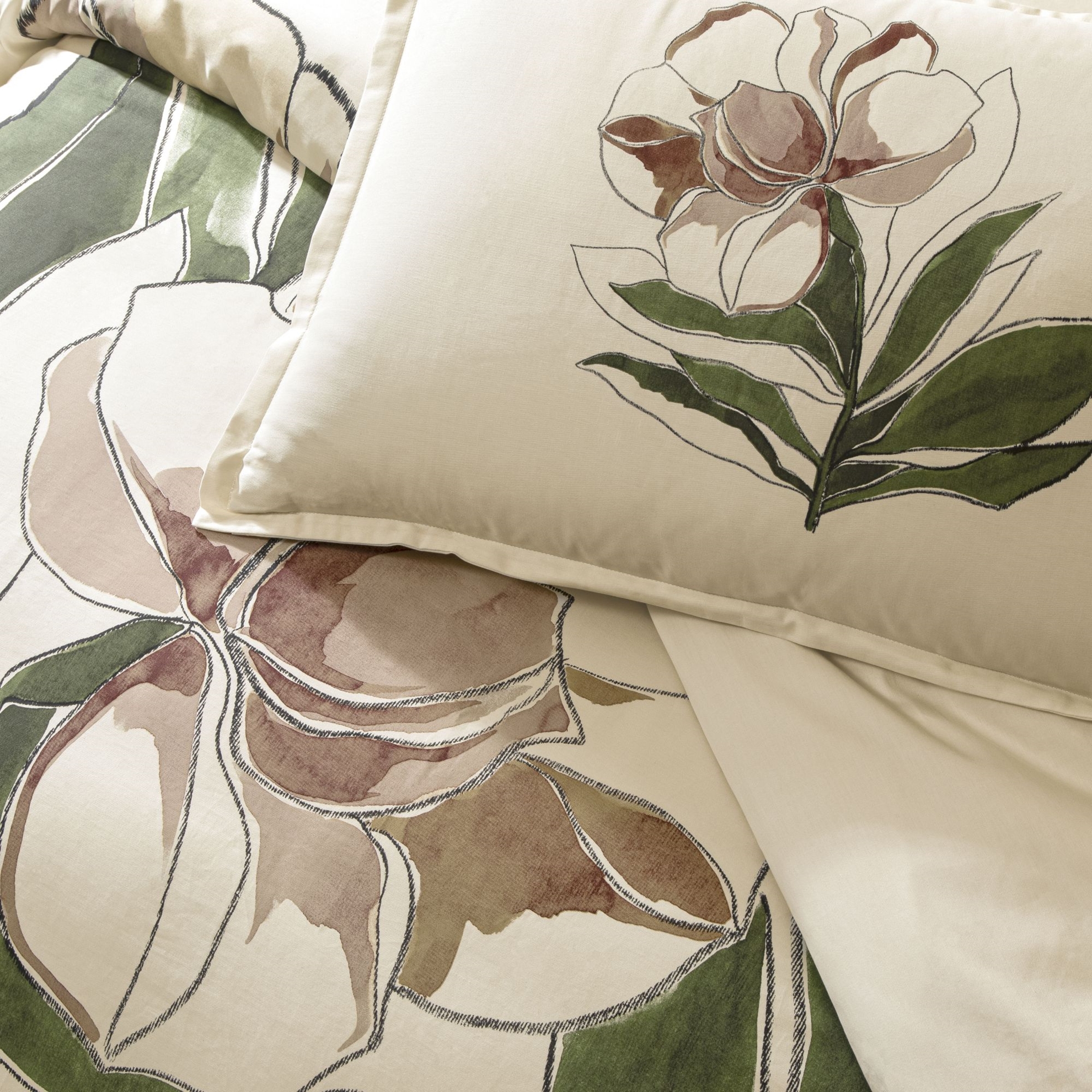 resm Linens Sc Allday Elony Nevresim Takımı Çift Kişilik Ekru