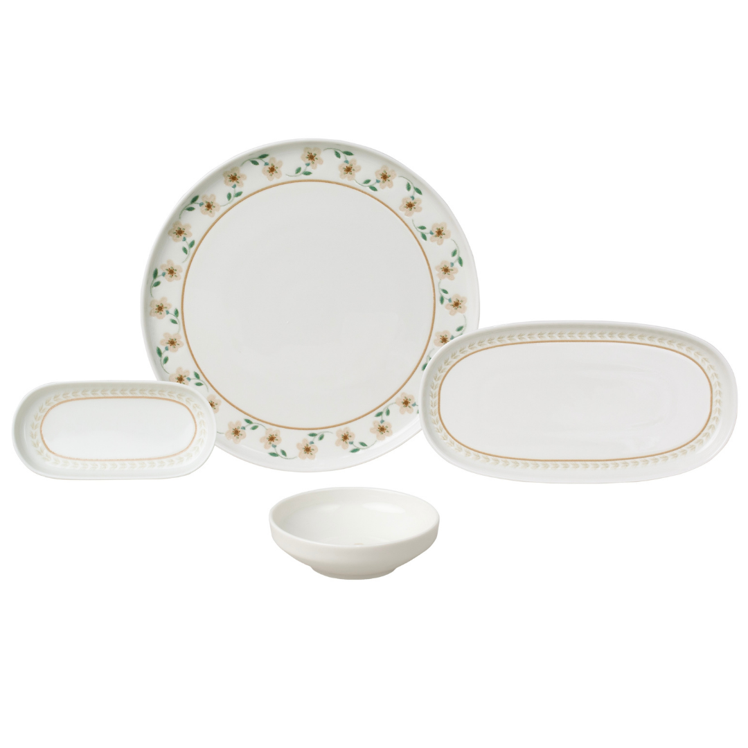 resm Pierre Cardin Florien Porselen 14 Parça Kahvaltı Takımı