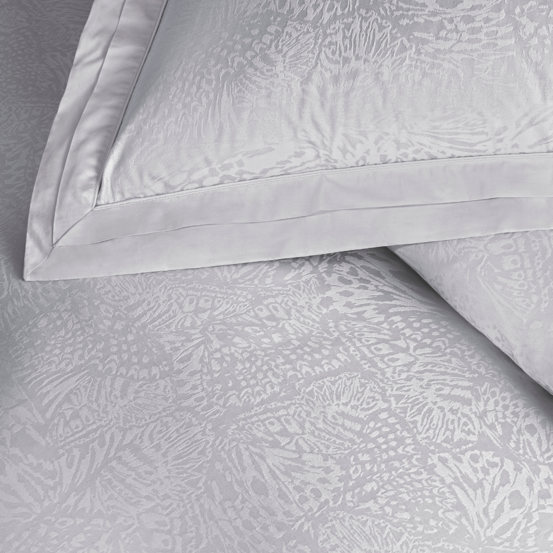 resm Valeron Amedeo Jakar Çift Kişilik Nevresim Takımı Gri