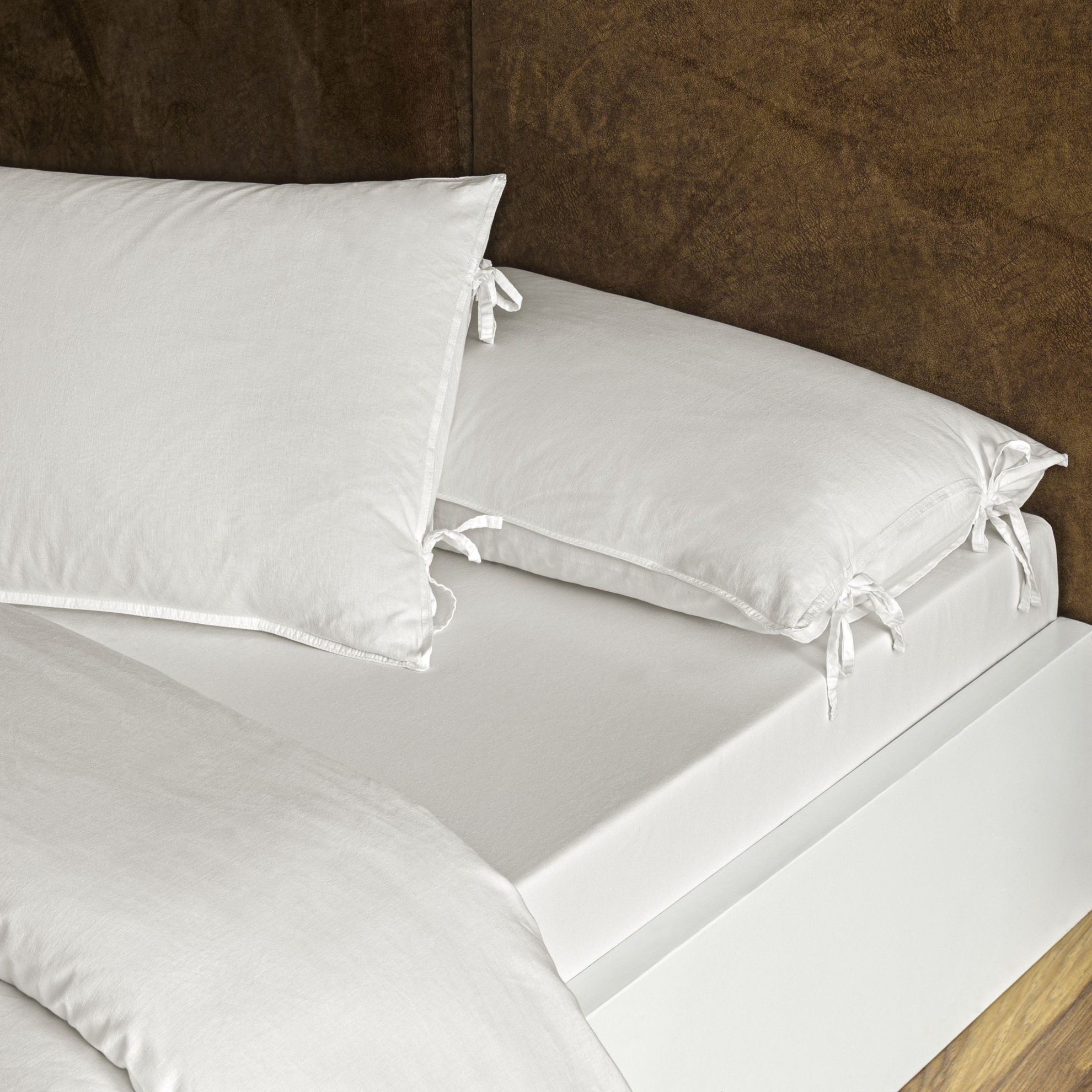 resm Linens Premium Hemlin Nevresim Takımı Beyaz