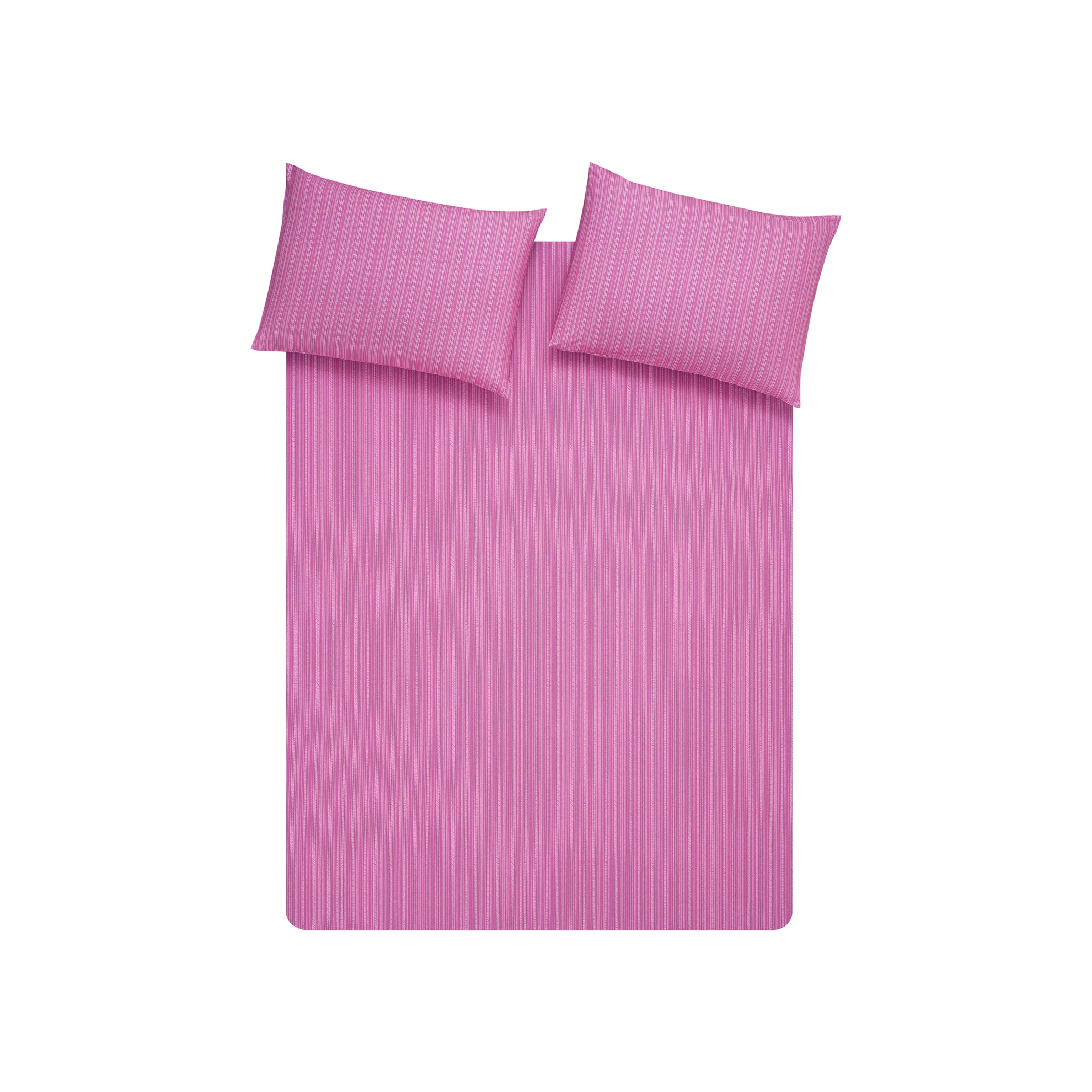 resm Taç Butik Vıva Pamuk Çift Kişilik Çarşaf Pembe