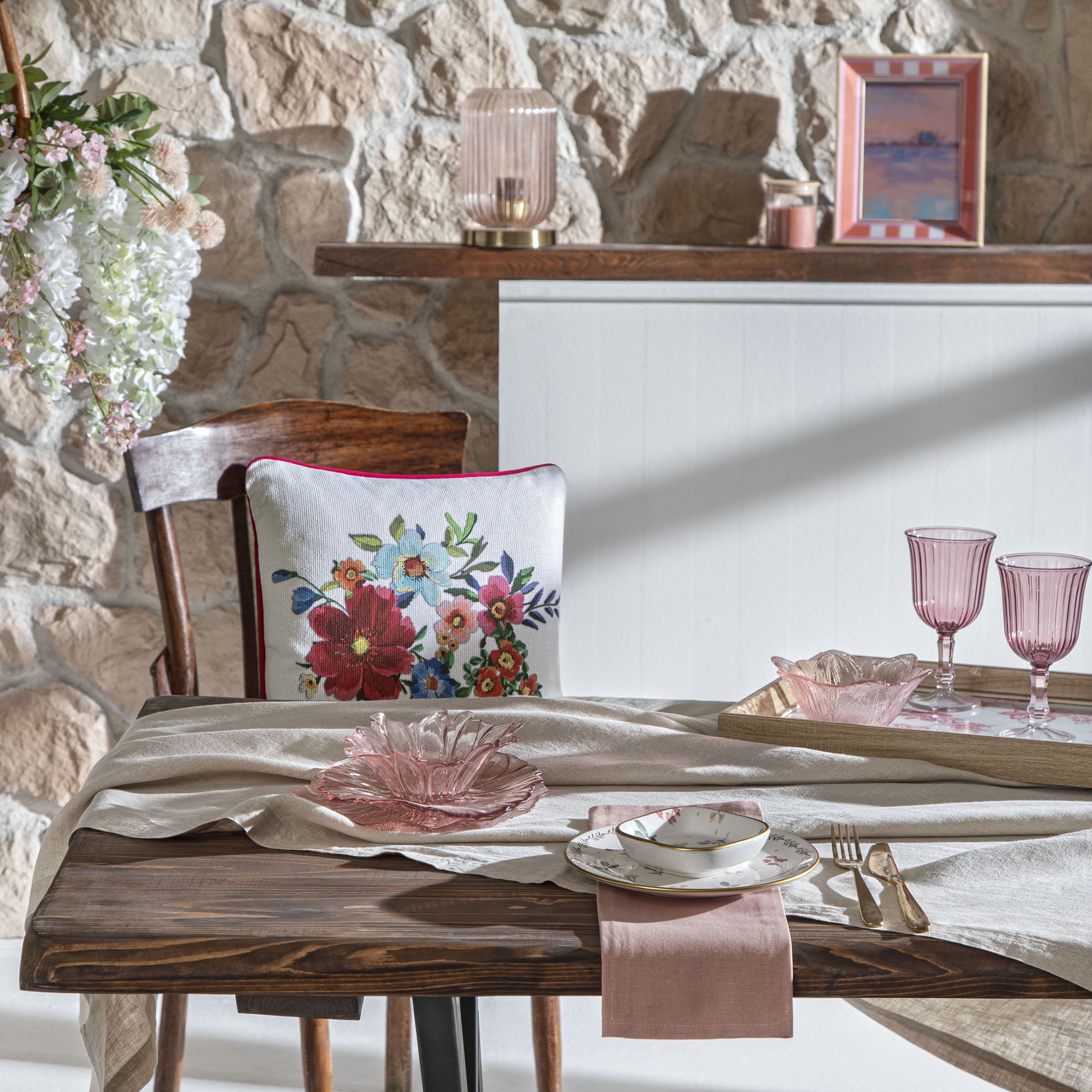 resm Butik Cam Çerezlik Alaçatı Somon