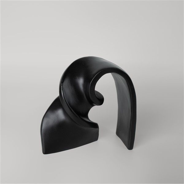 resm Linens Vina 18x7,5x18 cm Dekor Siyah