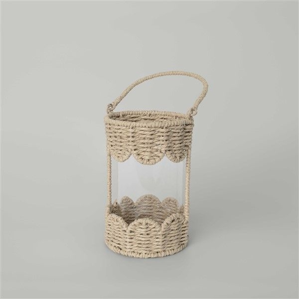 resm Linens Straw 14x14x36 cm Fener Natural