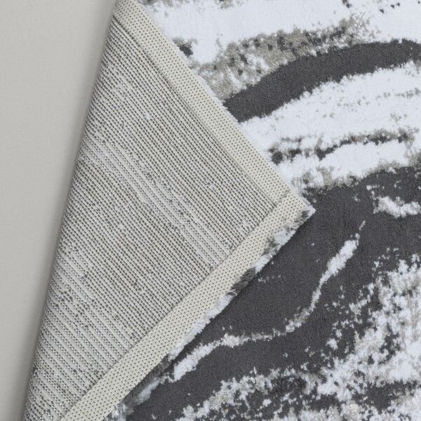 resm Linens Stone 2'li 60x100 / 50x60 cm Banyo Paspas Seti Gri