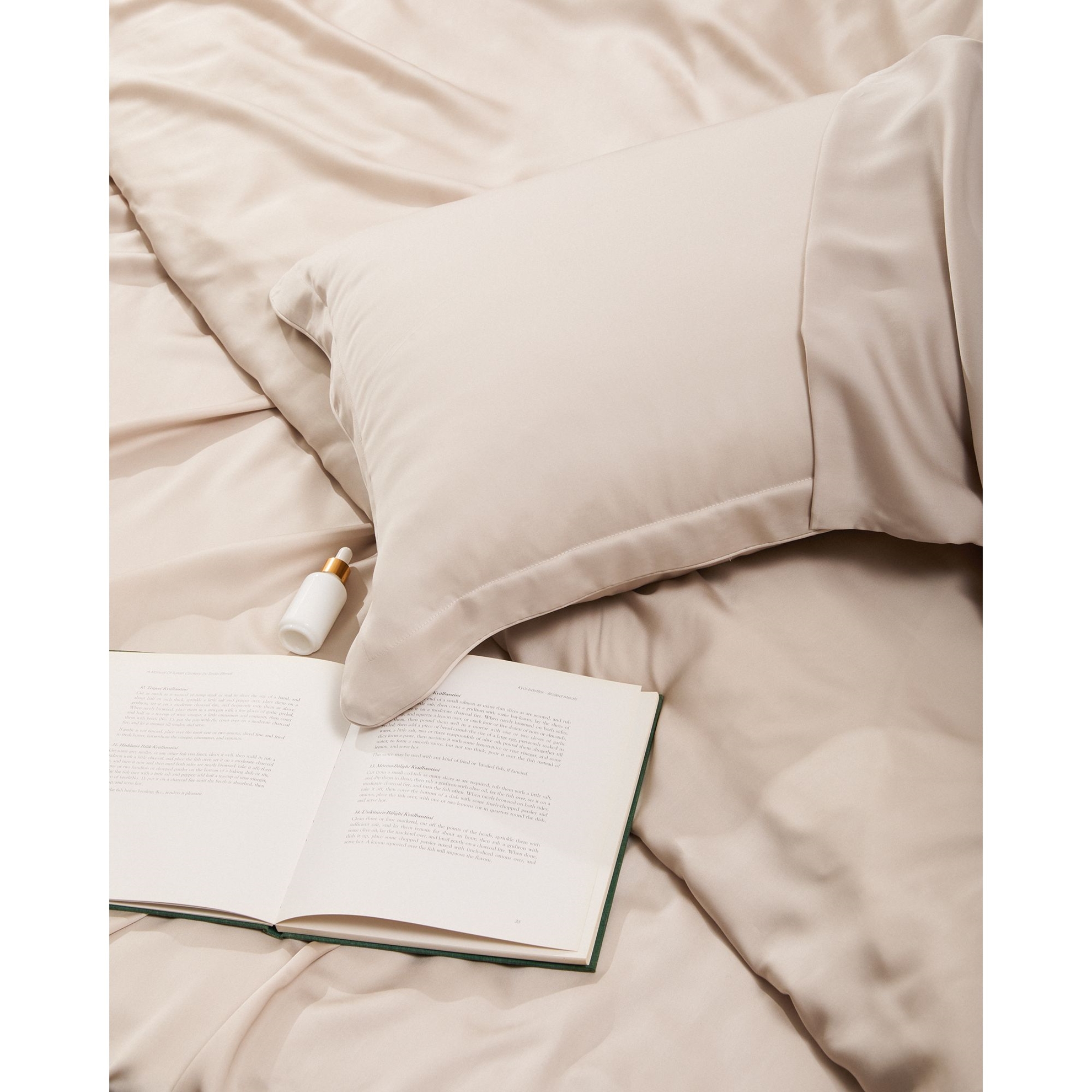 resm Linens X TENCEL™ Lyocell King Çarşaf Bej