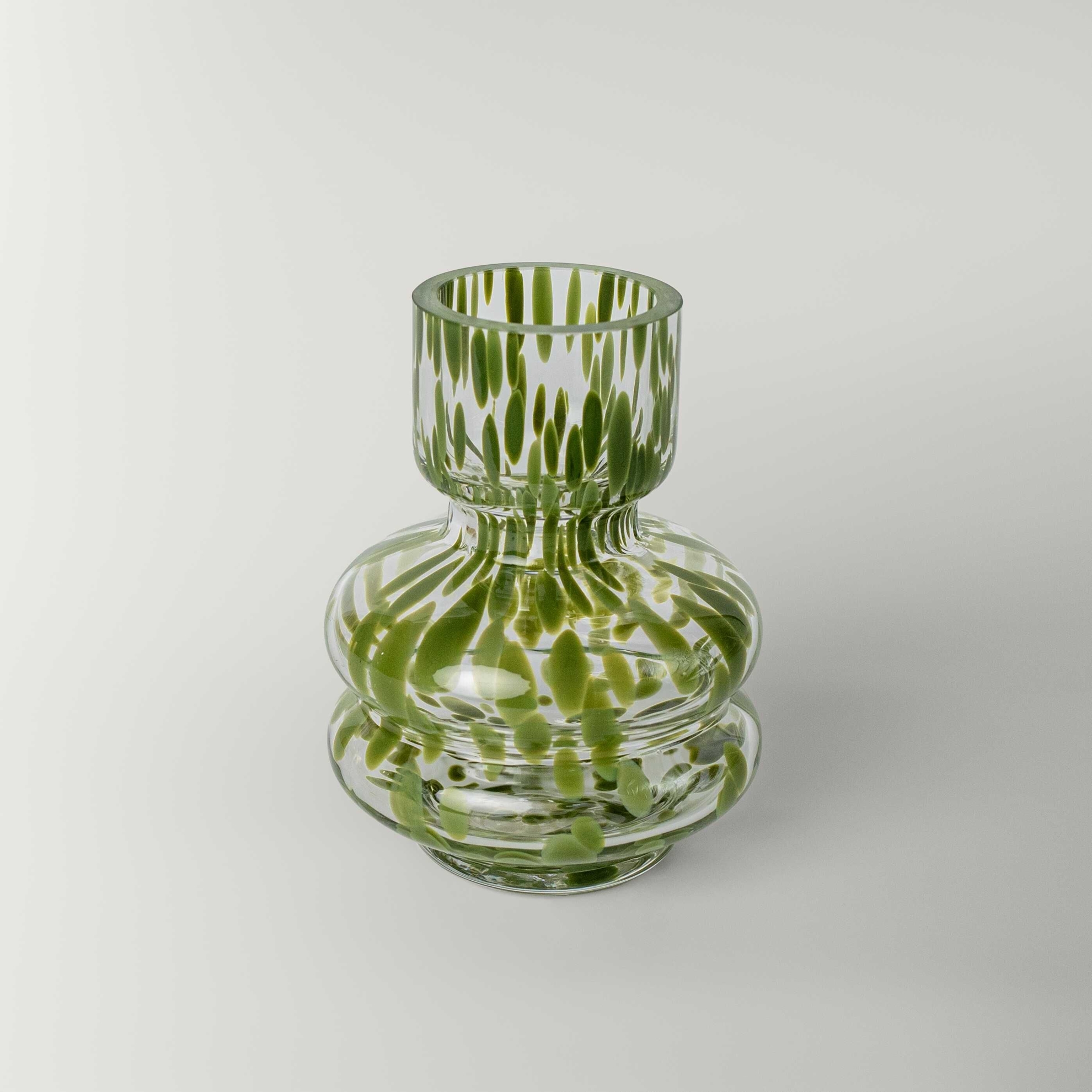 resm Linens Roger Vazo 12x7,5x16 cm Yeşil