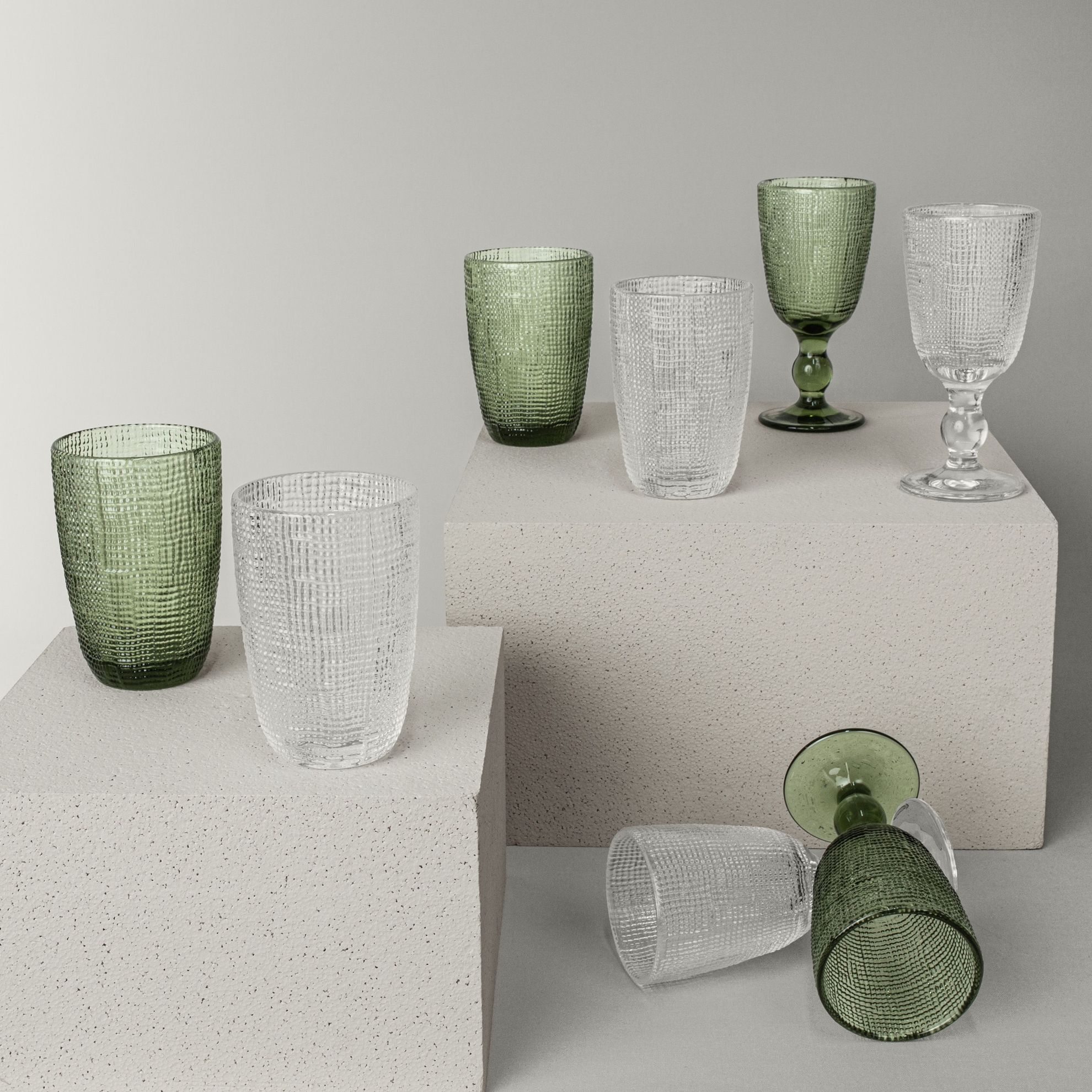 resm Linens Carrie 2'li Kadeh Şeffaf