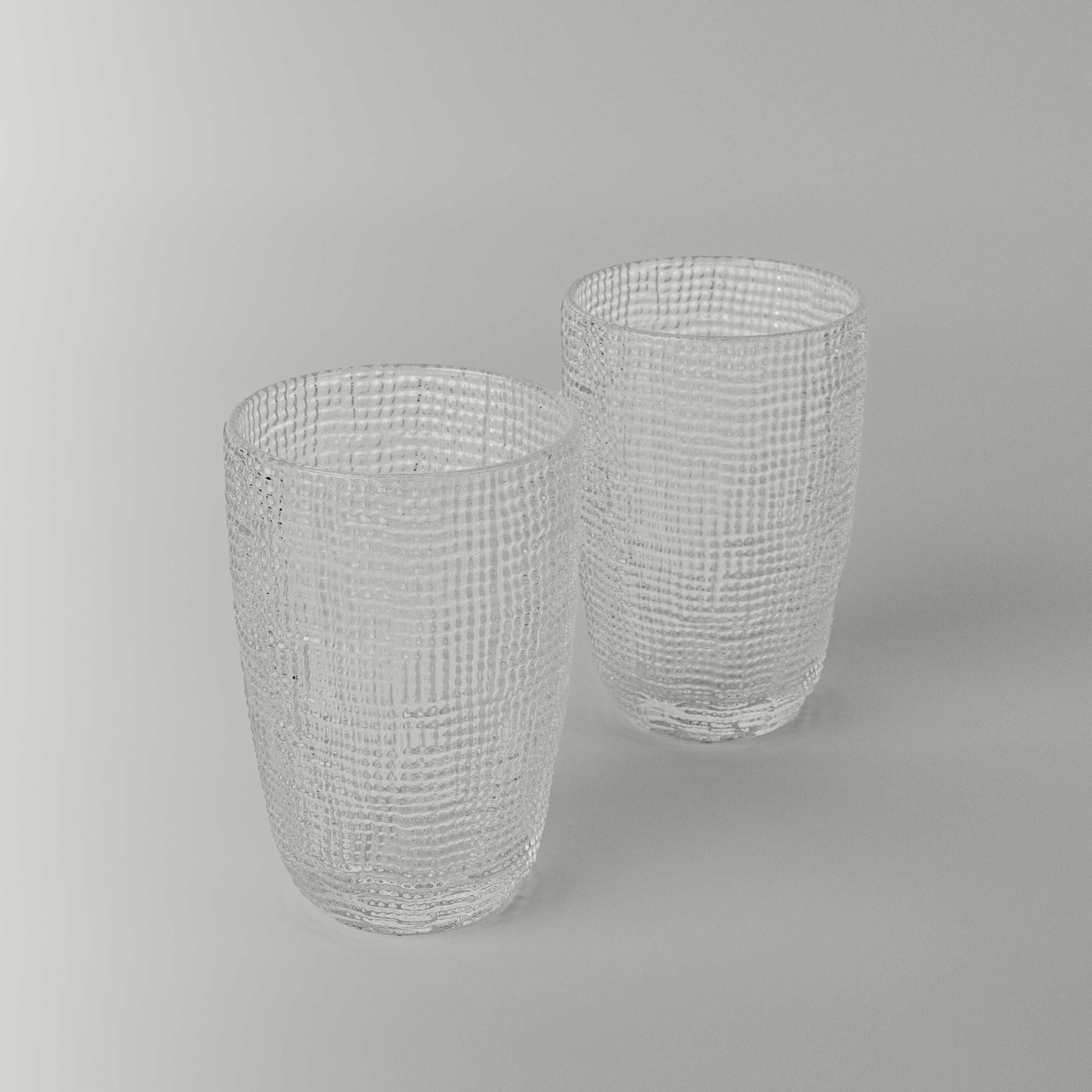 resm Linens Carrie 2'li Meşrubat Bardağı Şeffaf