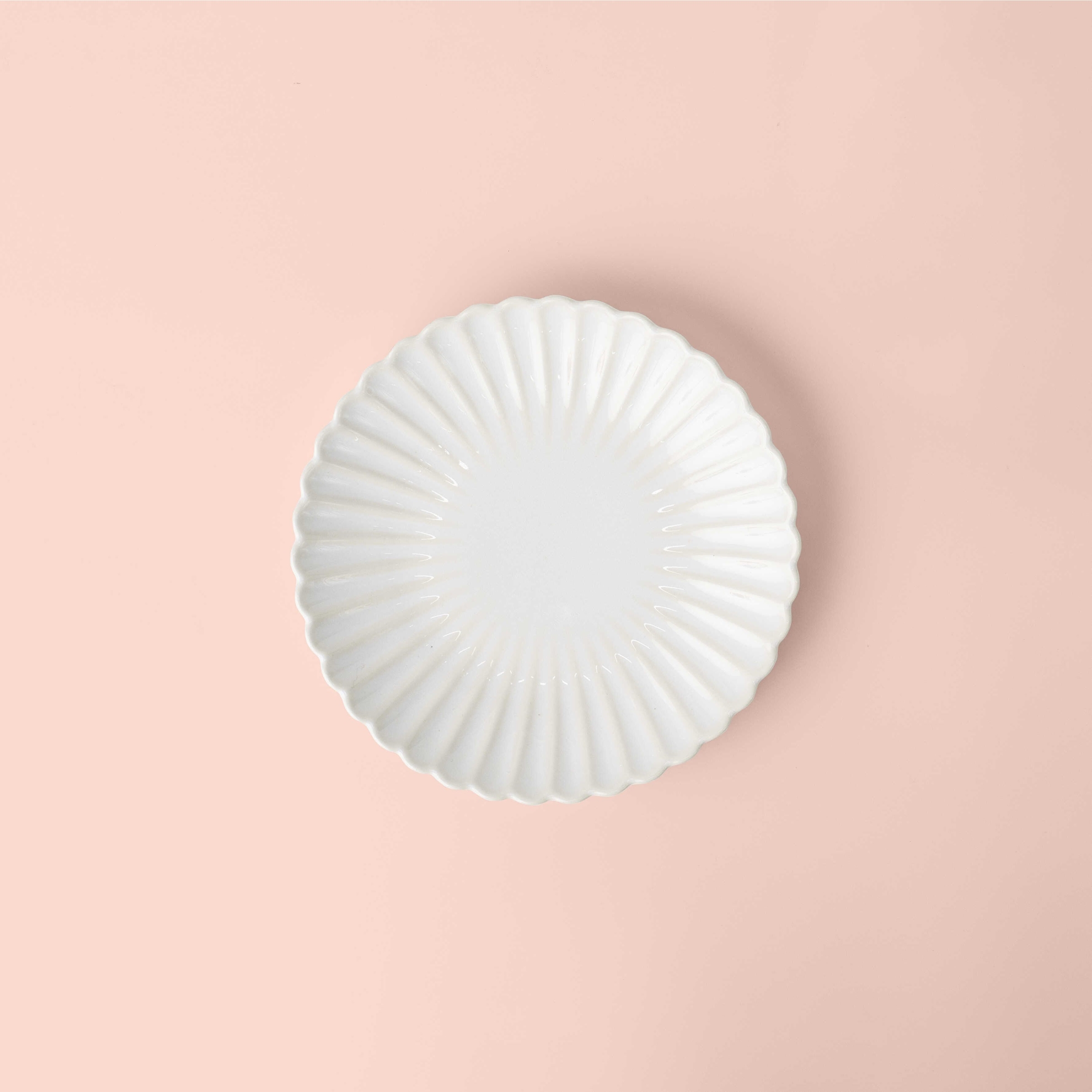 resm Linens Coral Pasta Tabağı 20,5 cm Ekru