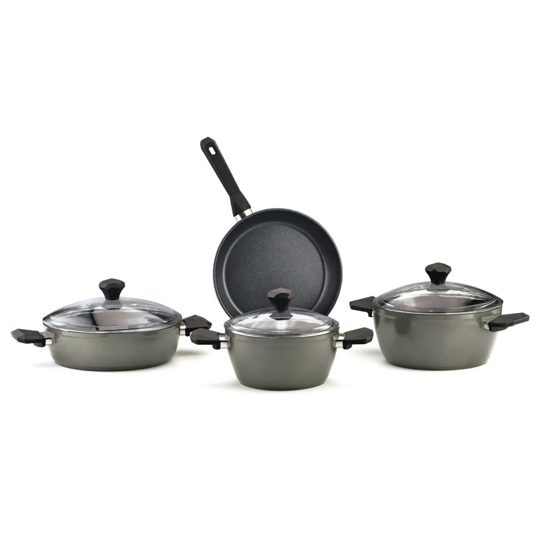 resm Pierre Cardin Graniks Diamond Cook 7 Parça Tencere Seti