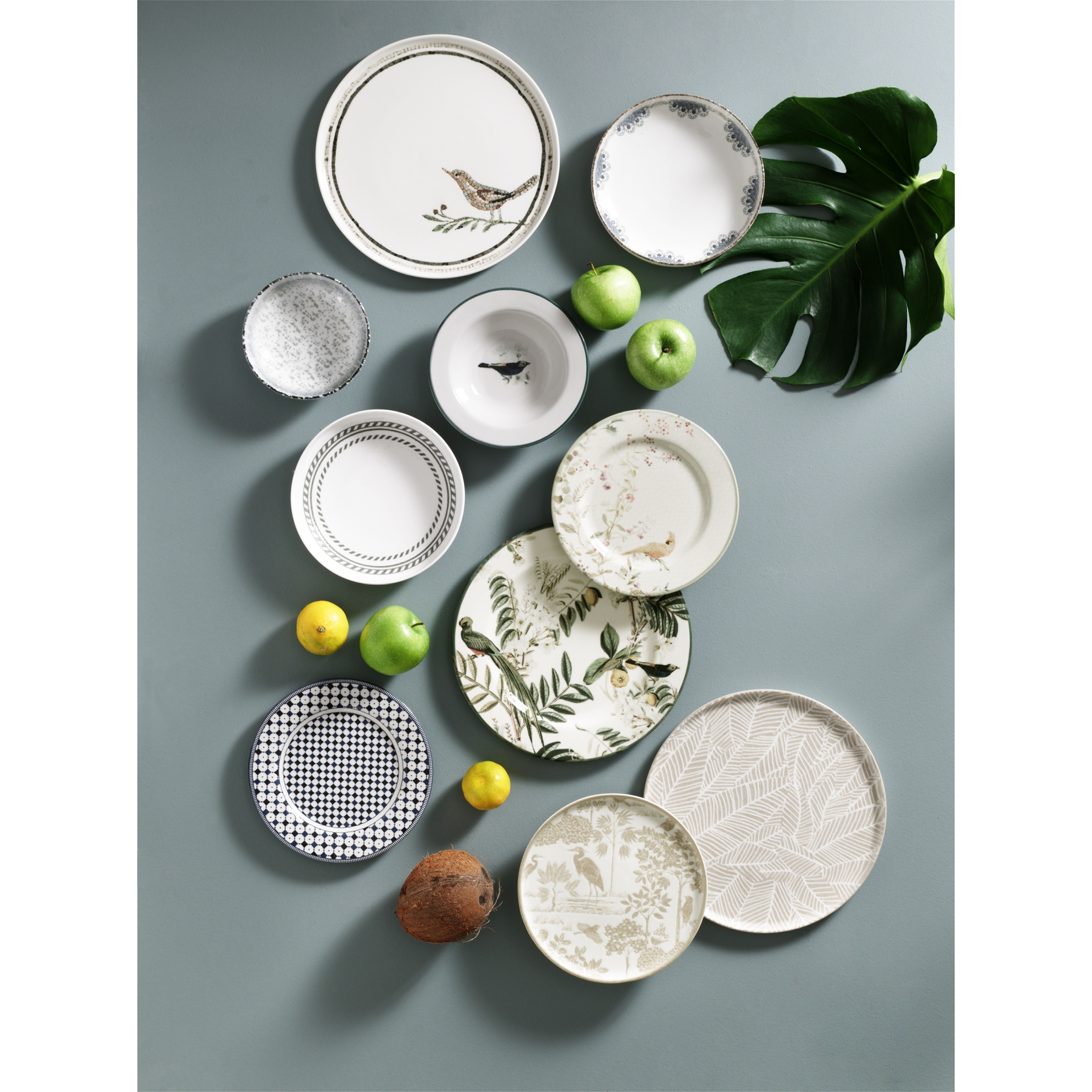 resm Pierre Cardin Leafy 24 Parça 6 Kişilik Yemek Takımı