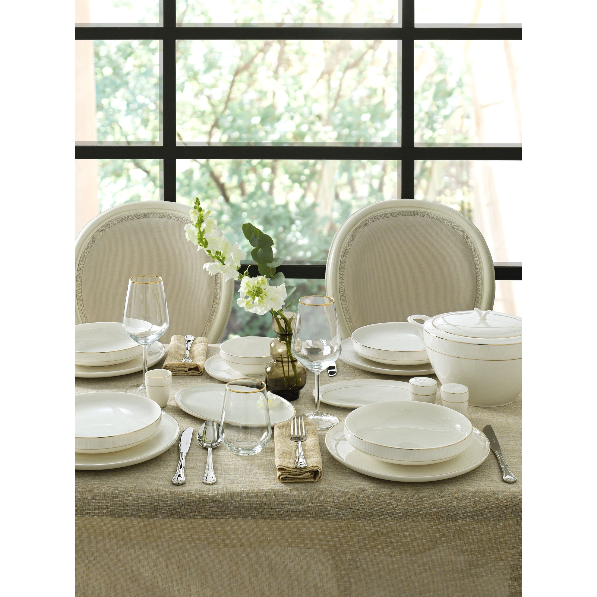 resm Pierre Cardin Sienna 60 Parça Yemek Takımı