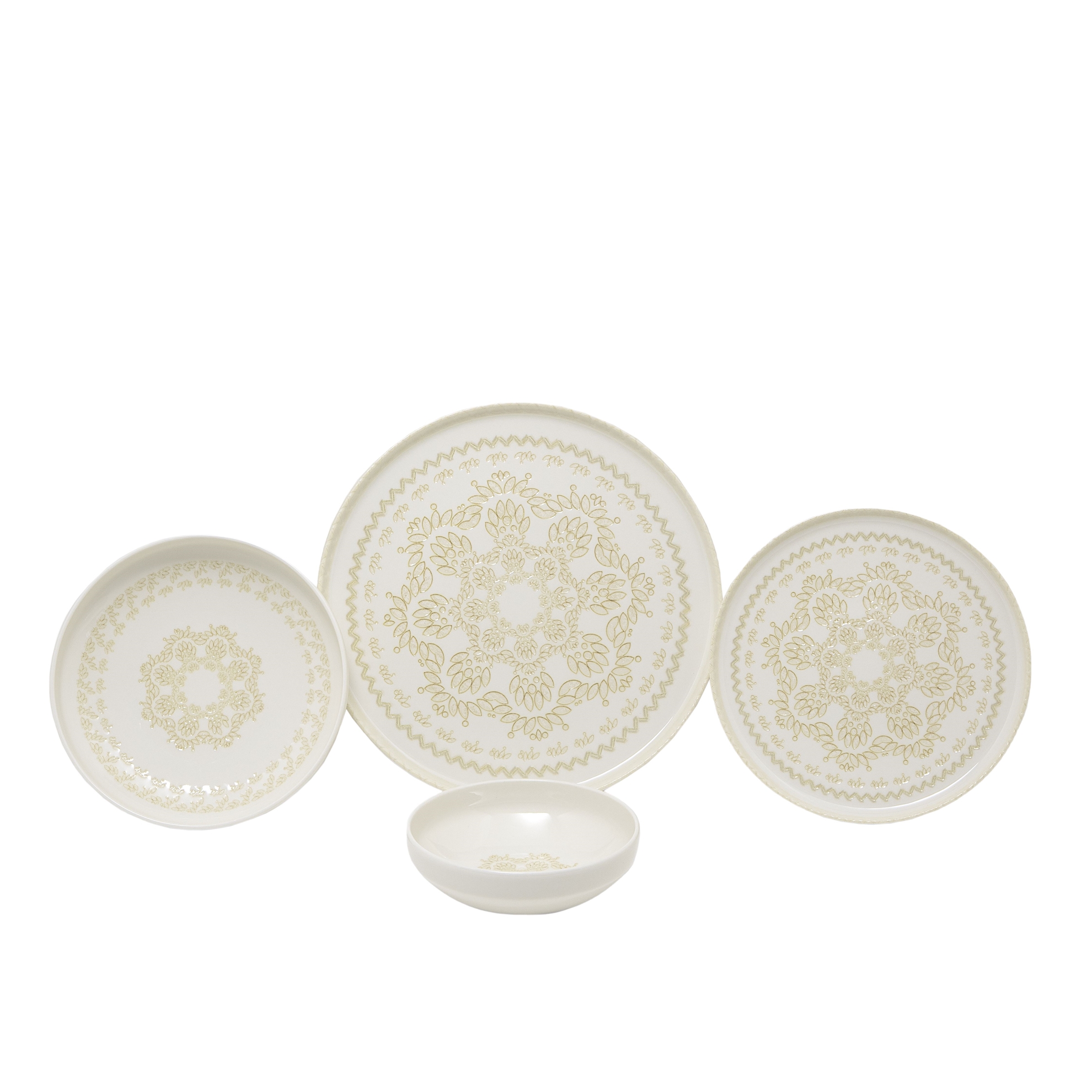 resm Pierre Cardin Jade Porselen 24 Parça Yemek Takımı