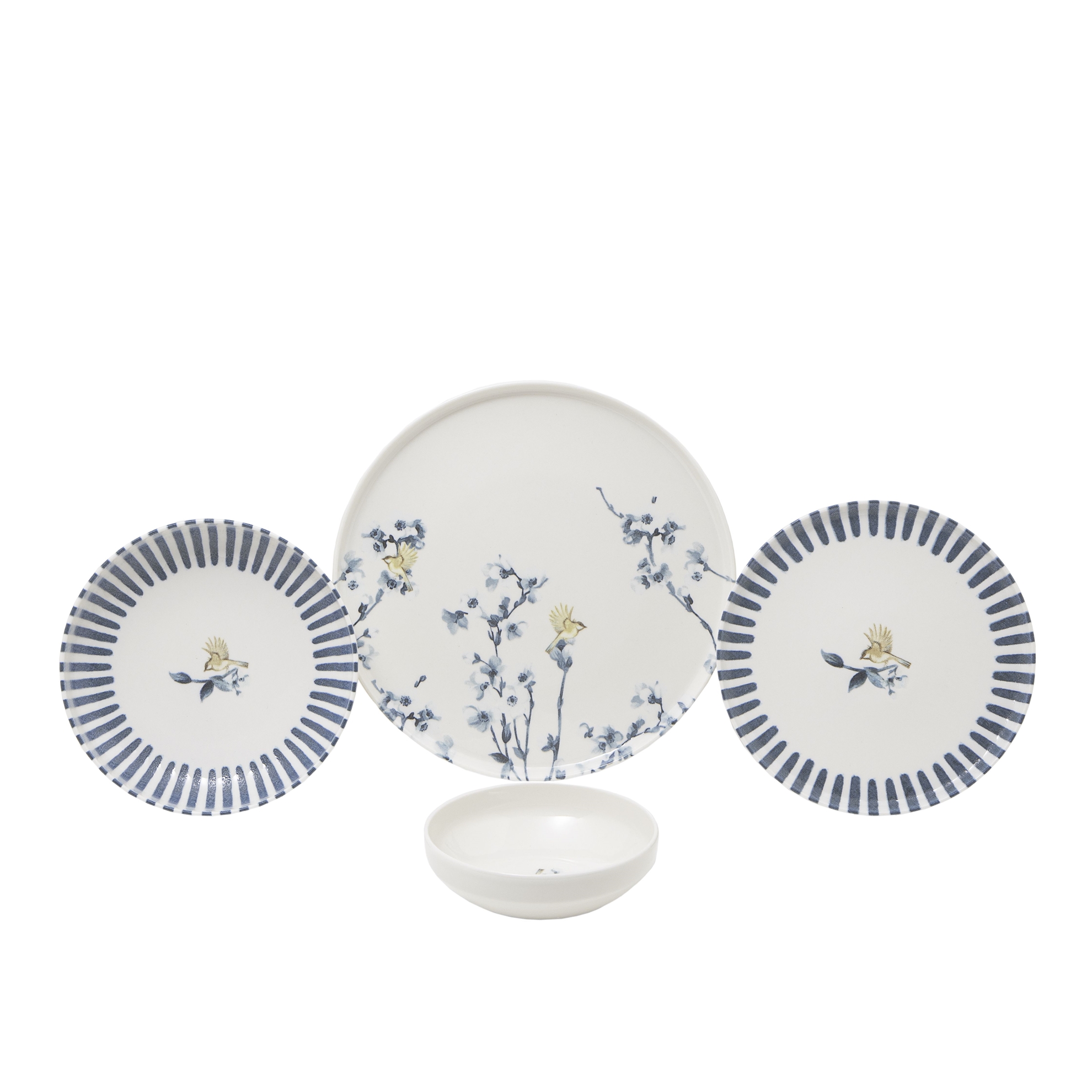 resm Pierre Cardin Doria Porselen 24 Parça Yemek Takımı