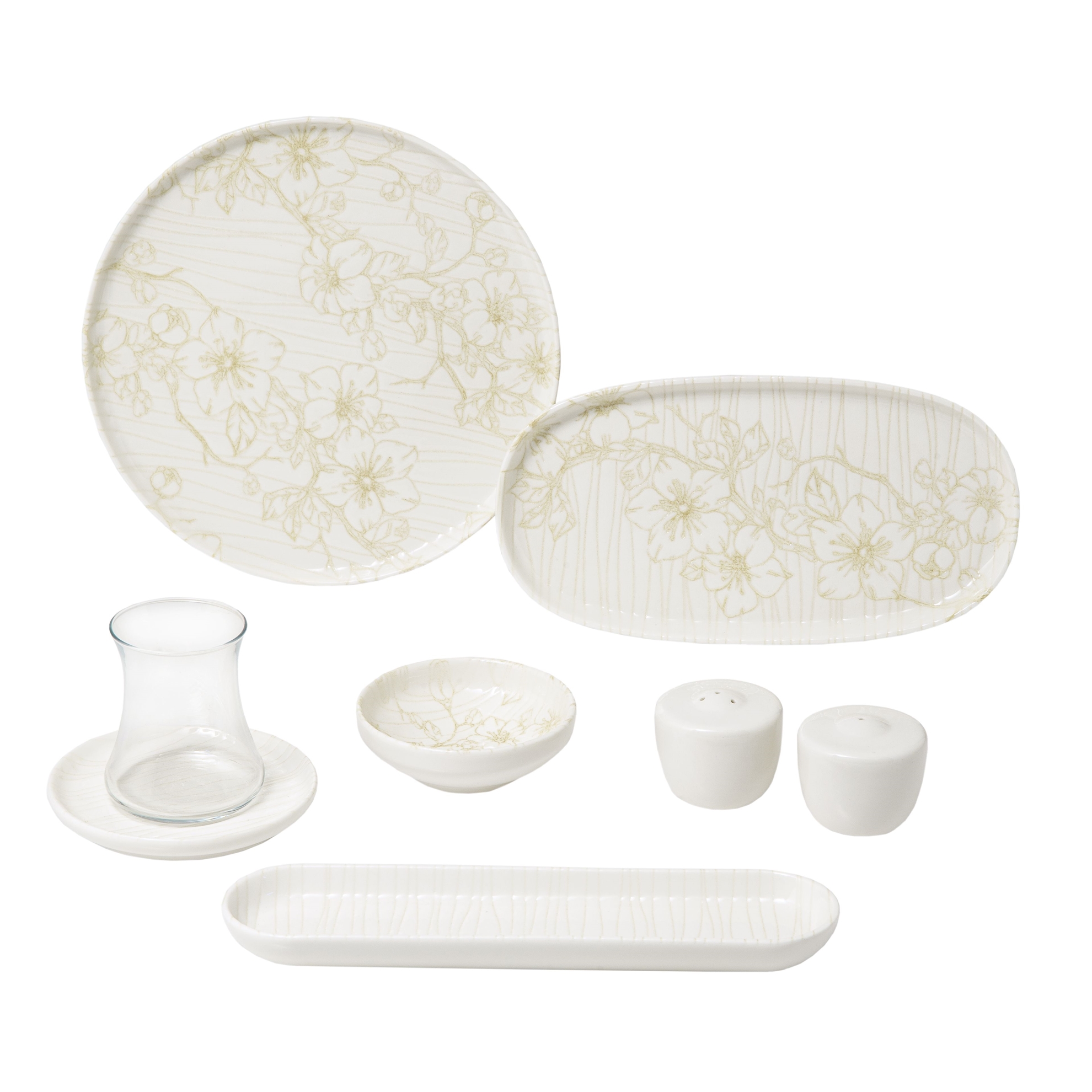 resm Pierre Cardin Mila Porselen 28 Parça Kahvaltı Takımı