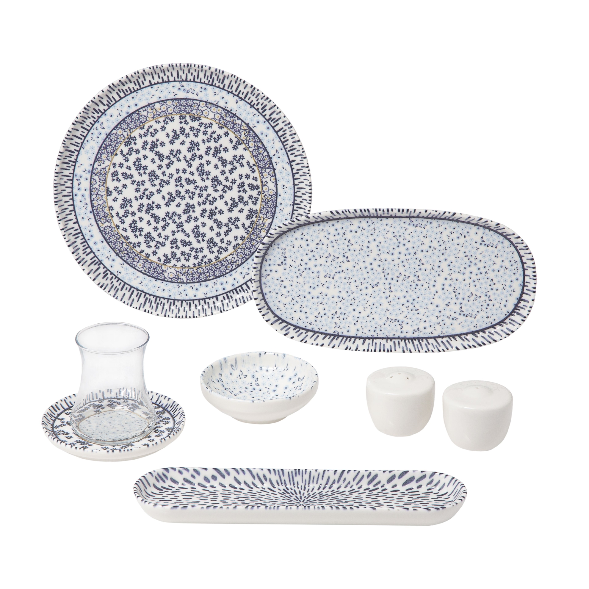 resm Pierre Cardin Misty Porselen 28 Parça Kahvaltı Takımı