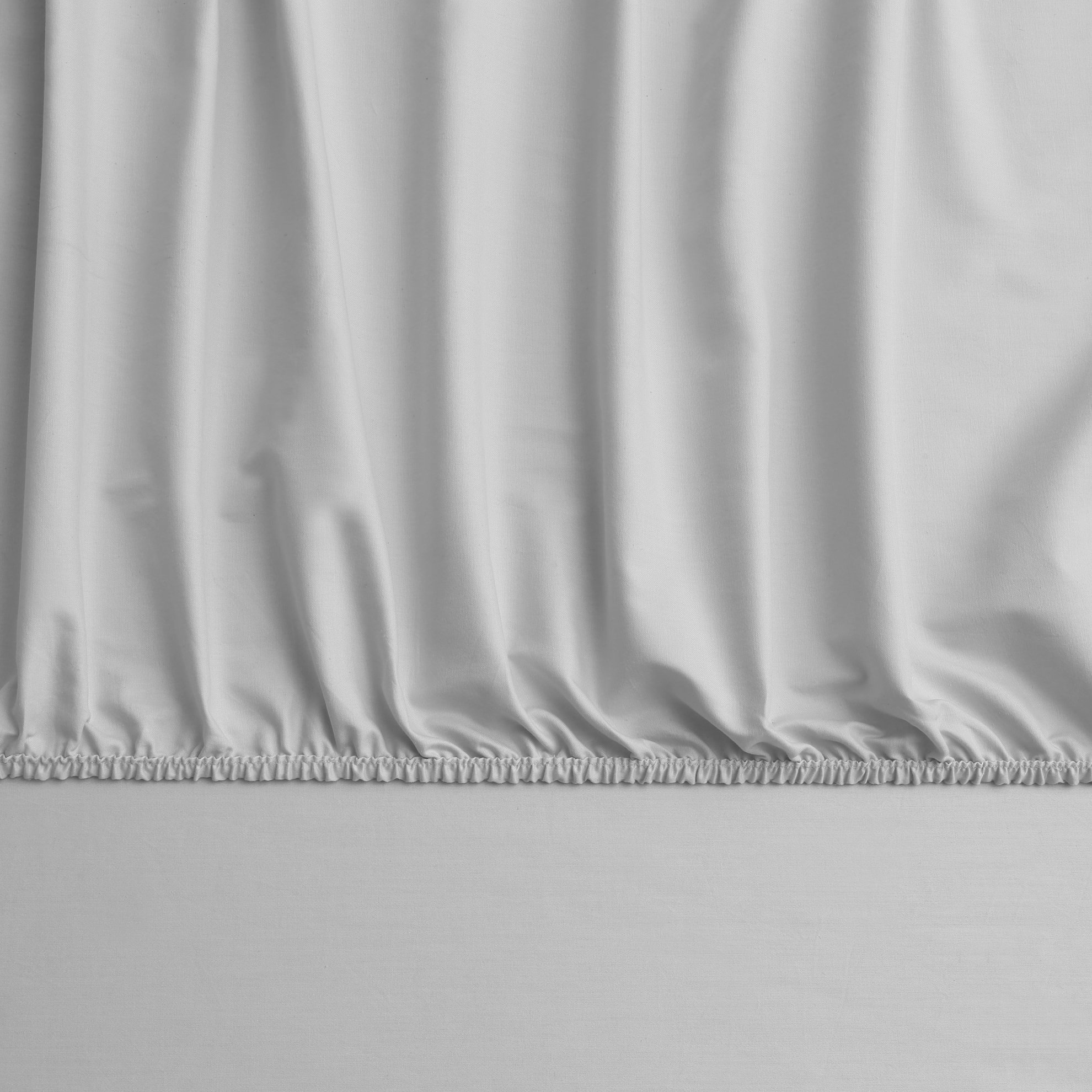 resm Linens X TENCEL™ Lyocell Çift Kişilik Lastikli Çarşaf Gri