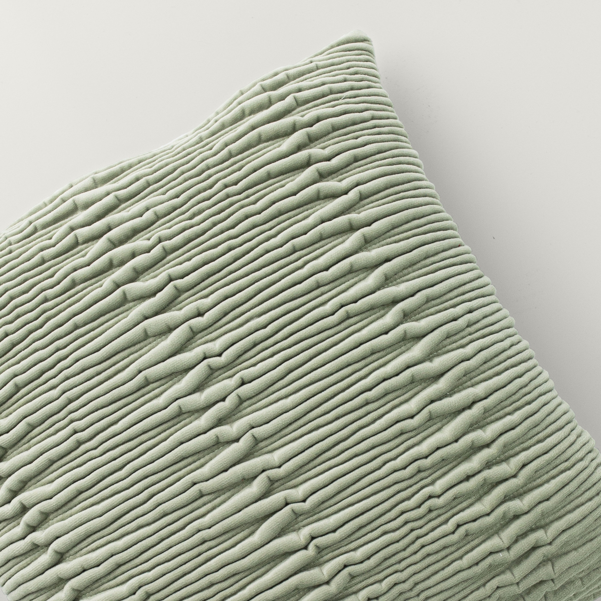 resm Linens Fiddle 45x45 cm Kırlent Kılıfı Yeşil