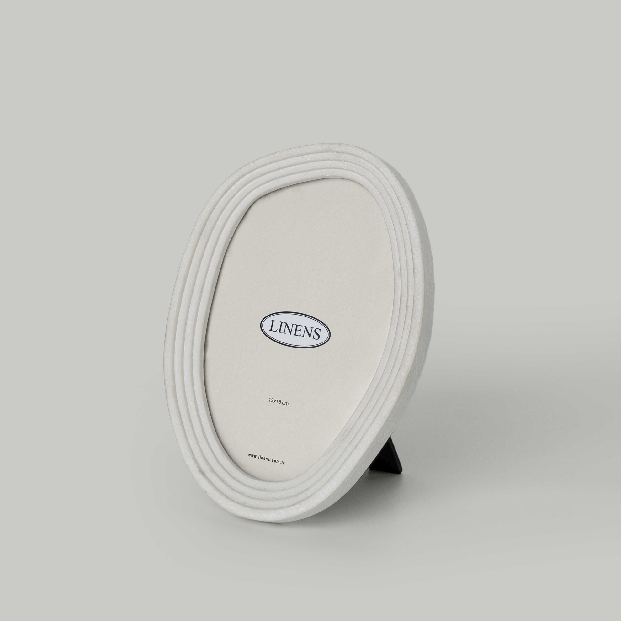 resm Linens Larin 13x18 cm Çerçeve Amorf Gri