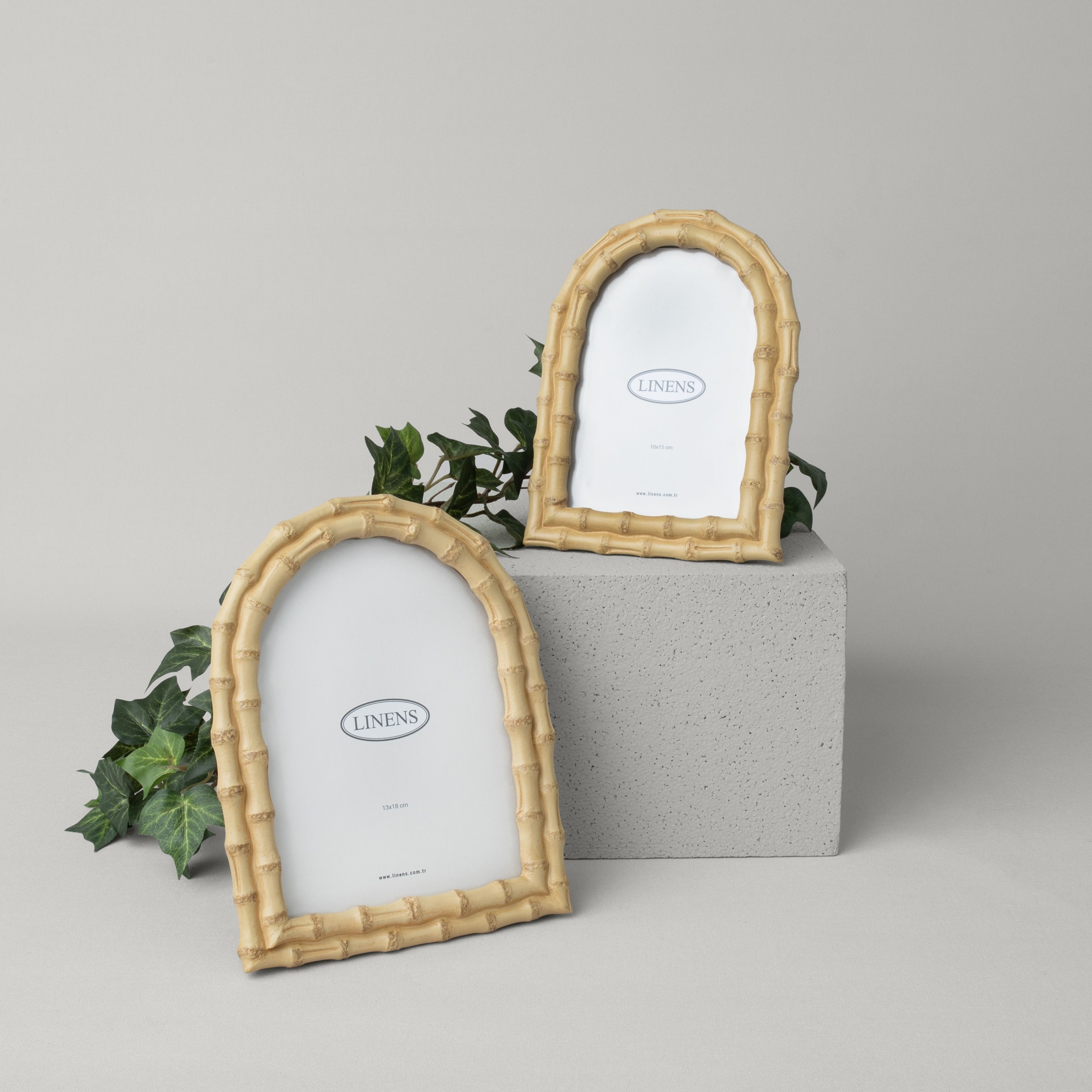 resm Linens Minted 10x15 cm Çerçeve Naturel