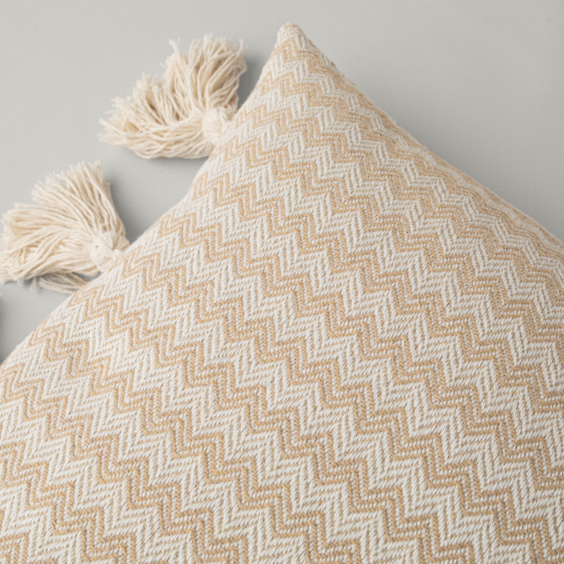 resm Linens Tendai 45x45 cm Kırlent Kılıfı Vizon