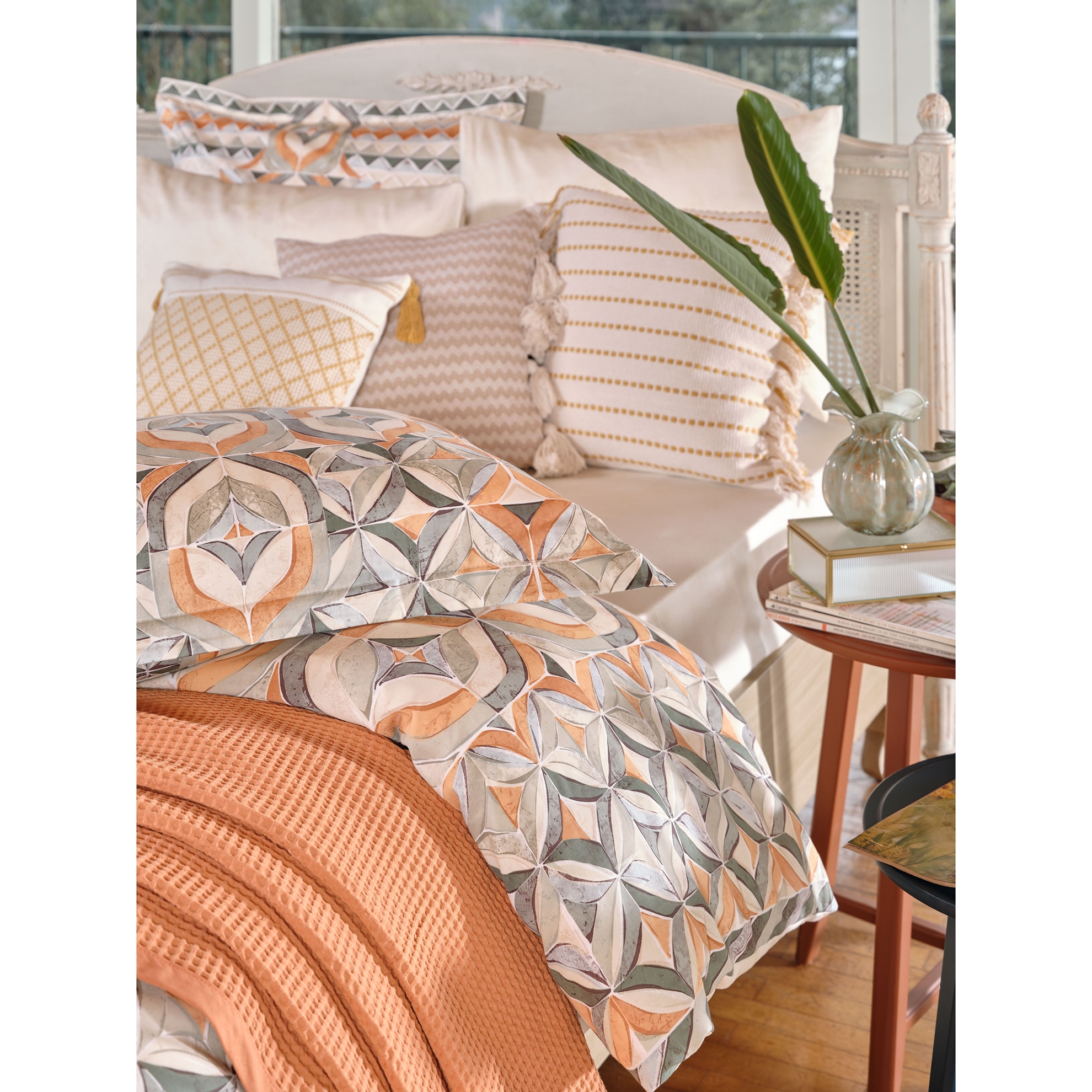 resm Linens Tendai 45x45 cm Kırlent Kılıfı Vizon