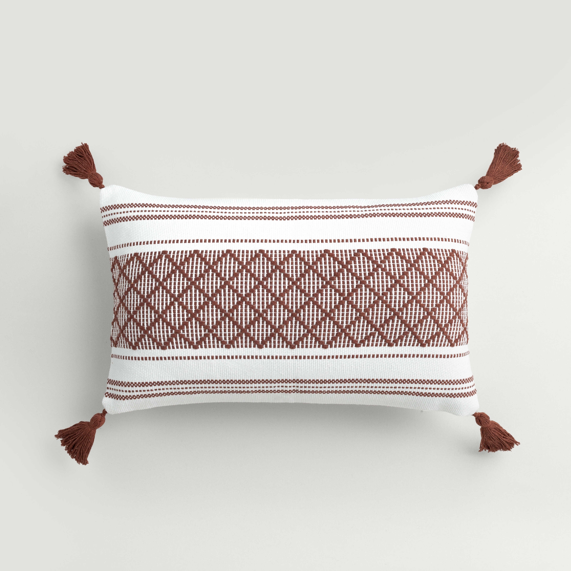 resm Linens Keinza 30x50 cm Kırlent Kılıfı Kiremit