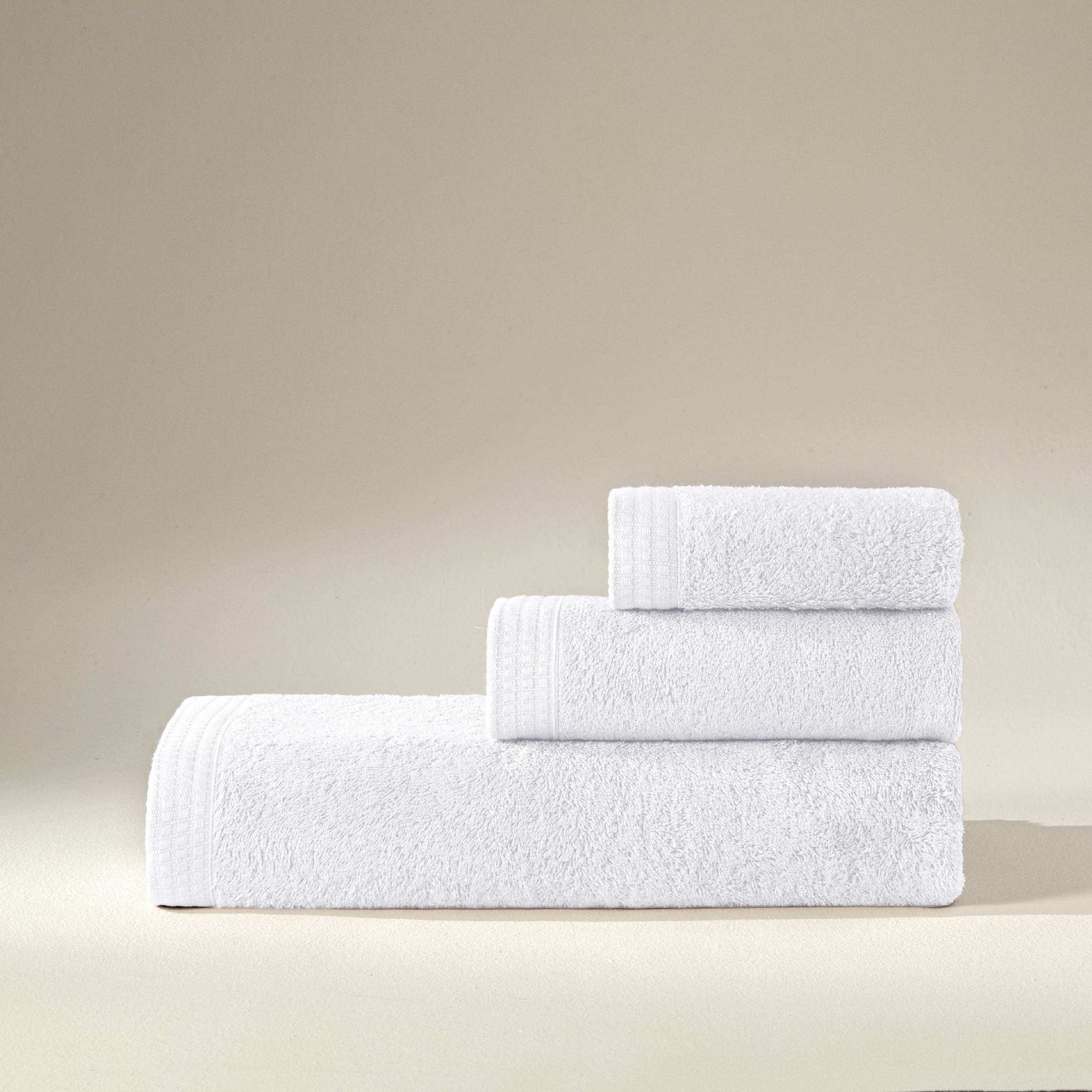 resm Linens Cozy Bambu 50x85 cm Yüz Havlusu Beyaz