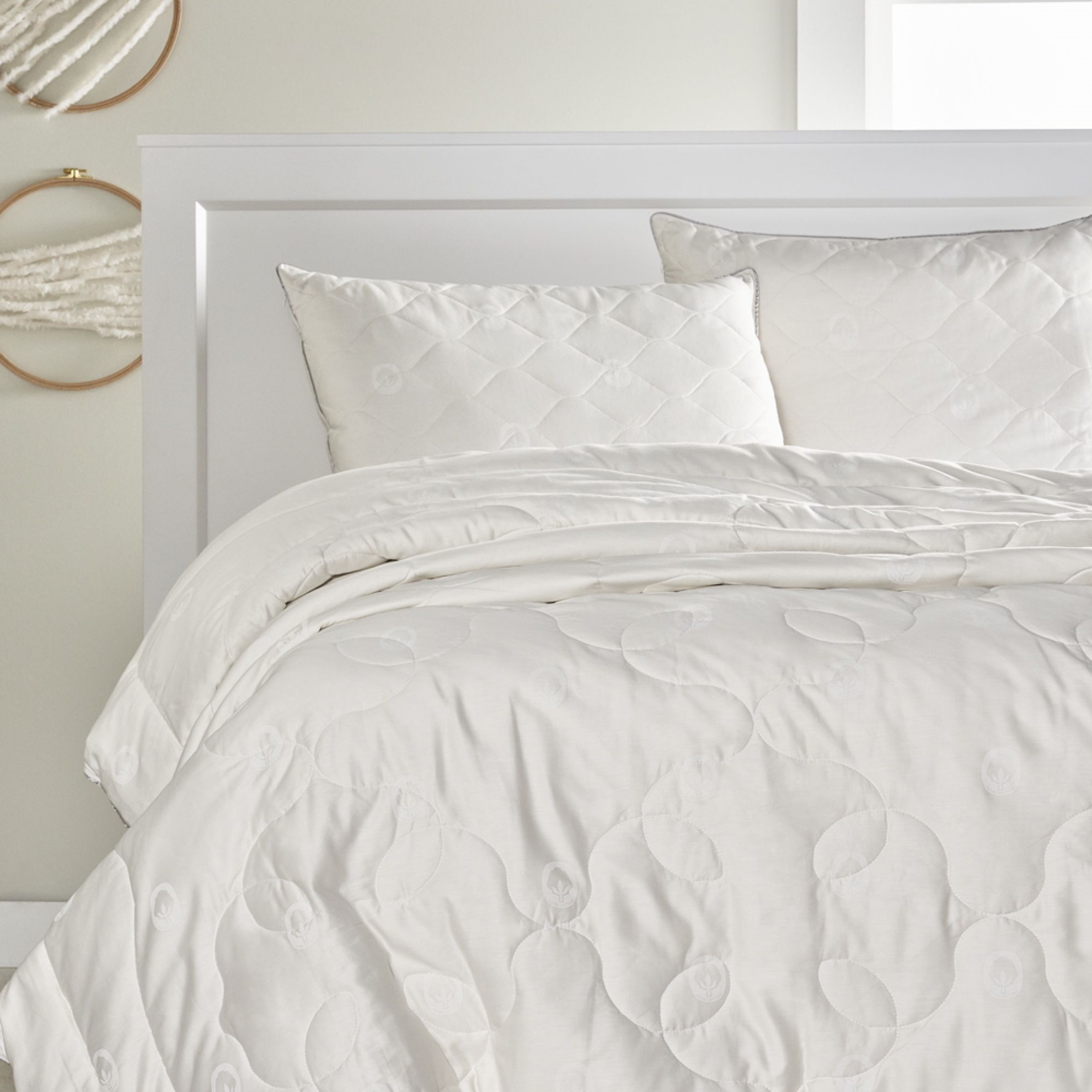 resm Linens Fluffy Pamuk King Yorgan