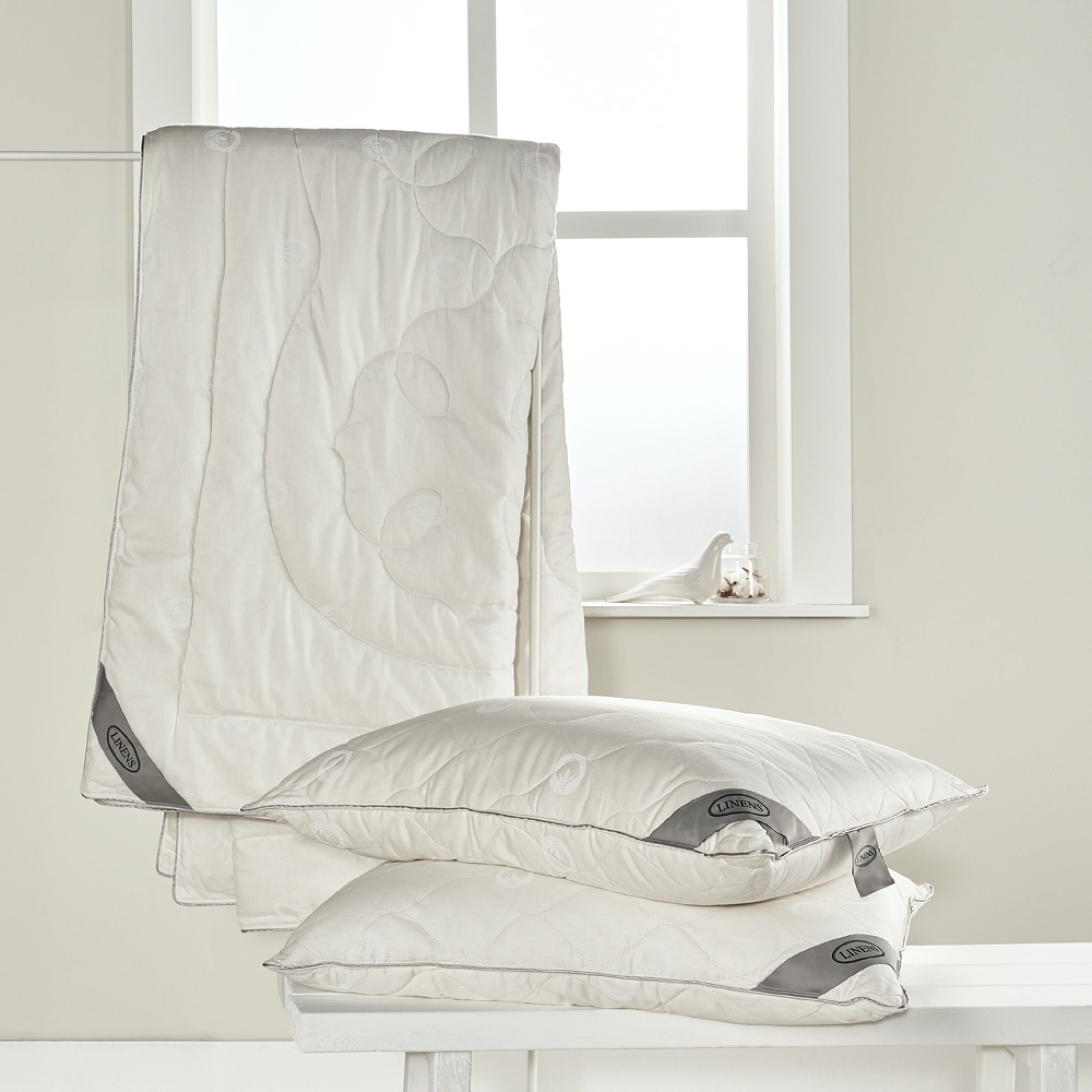 resm Linens Fluffy Pamuk King Yorgan