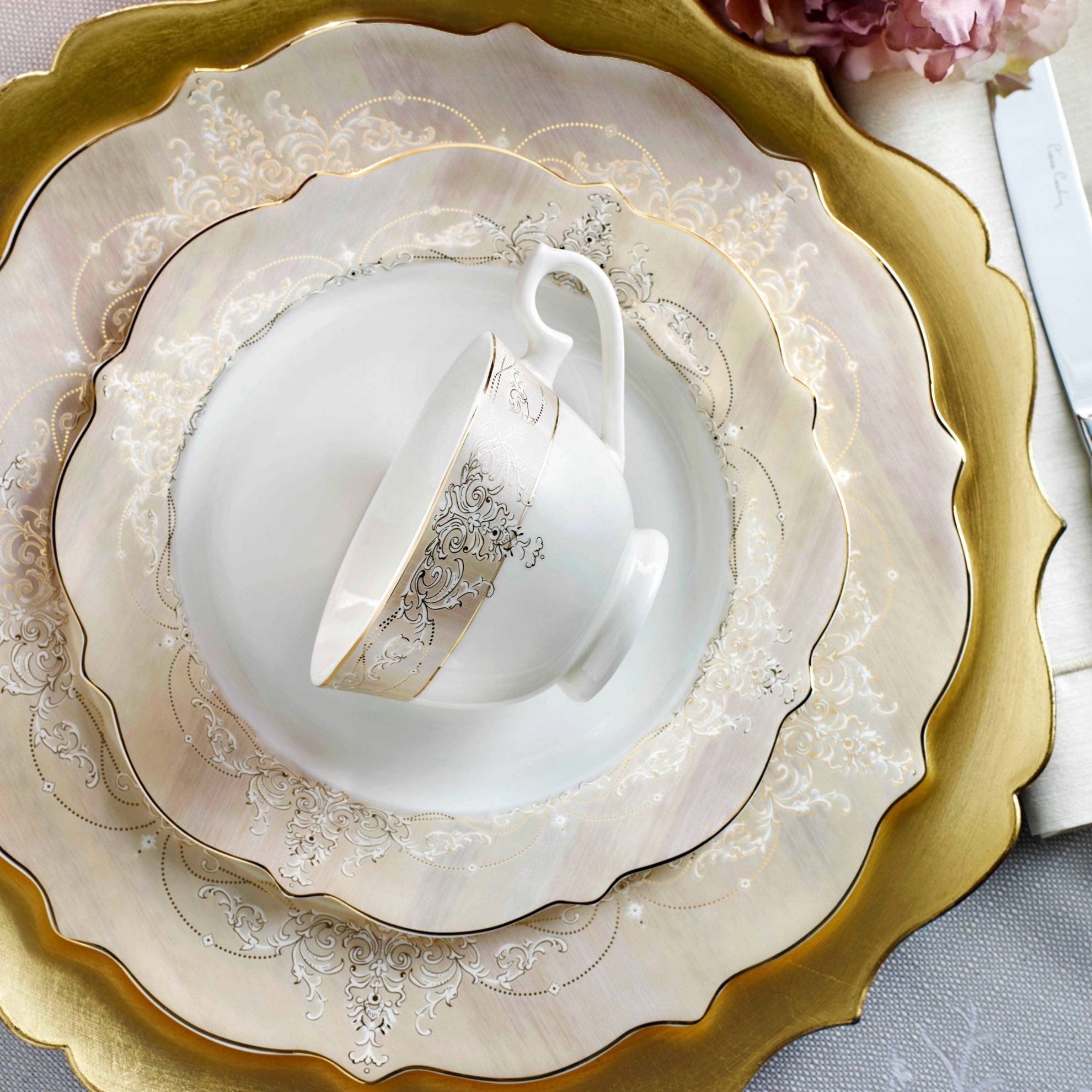 resm Pierre Cardin Lydia 60 Parça 12 Kişilik Yemek Takımı