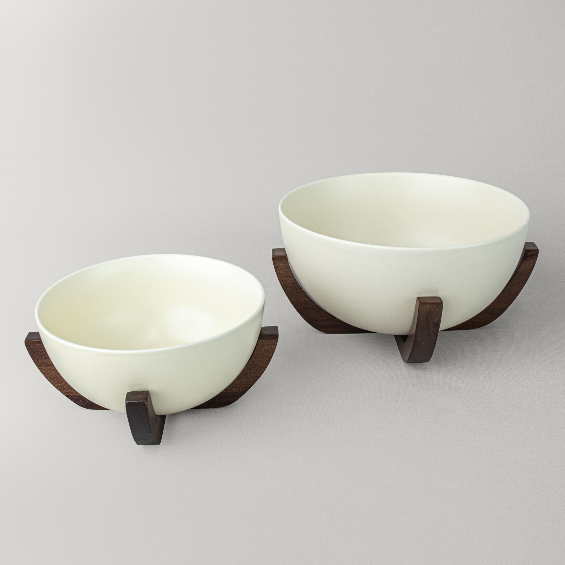 resm Linens Curve 18 cm Sunum Kasesi Ekru