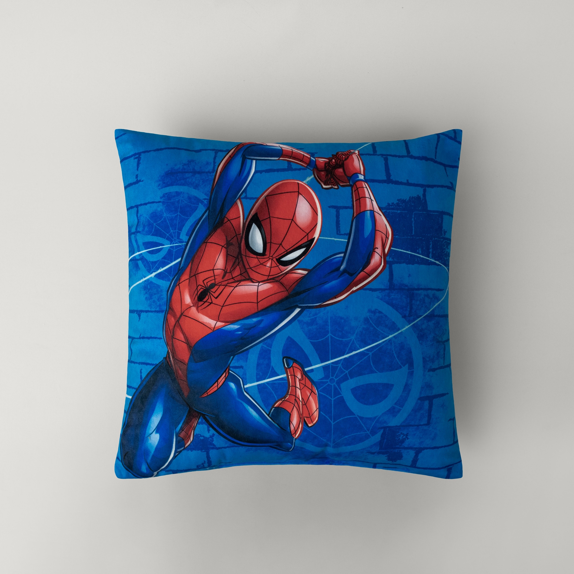 resm Lisanslı Spiderman Wall 40x40 cm Kırlent