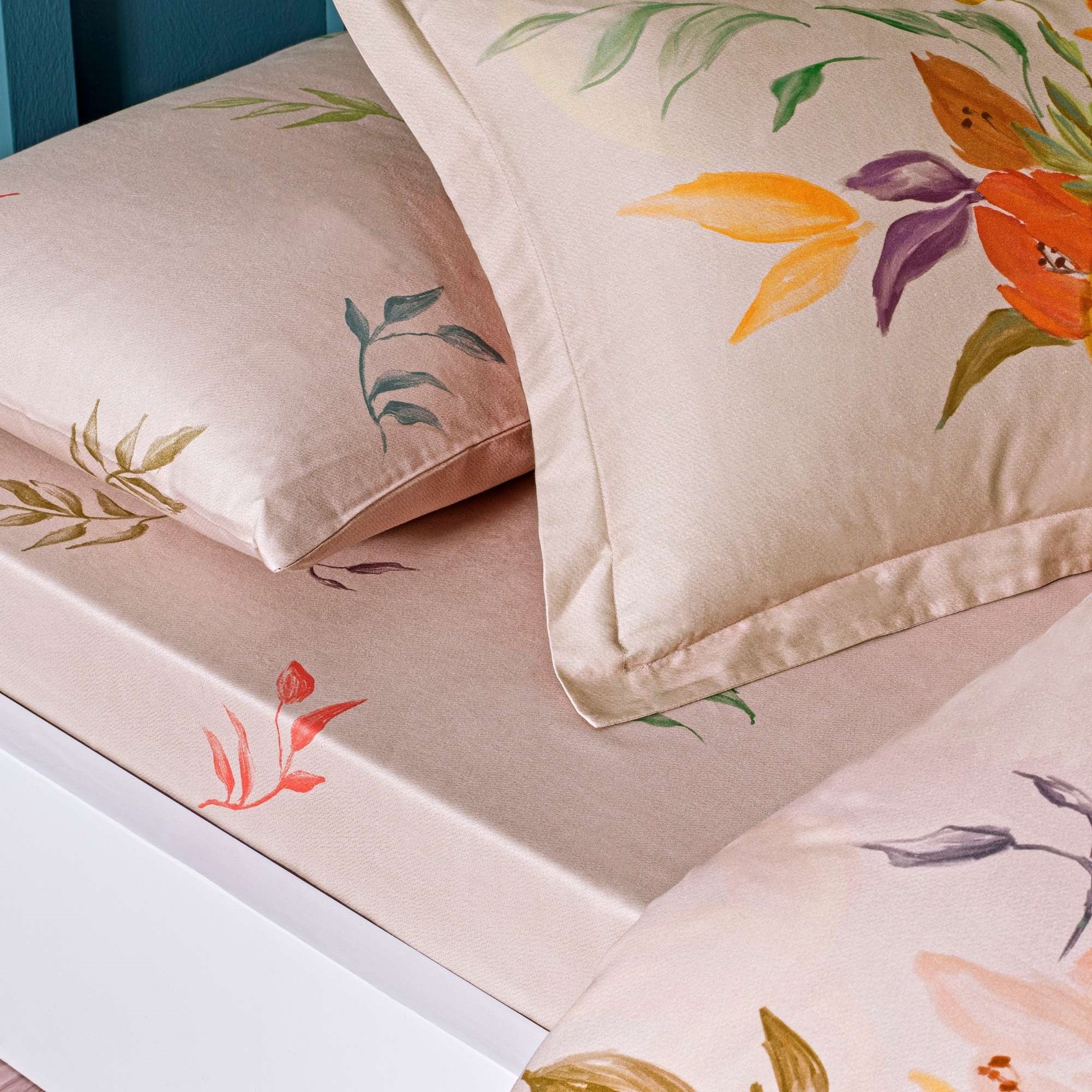 resm Linens Sc Leina Nevresim Takımı King Bej