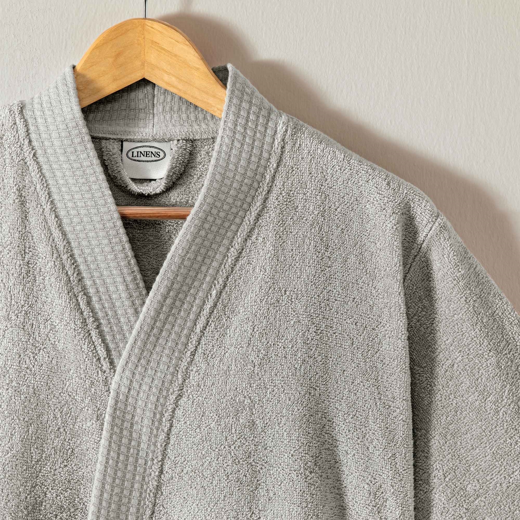 resm Linens Cozy Bambu S/M Bornoz Koyu Gri