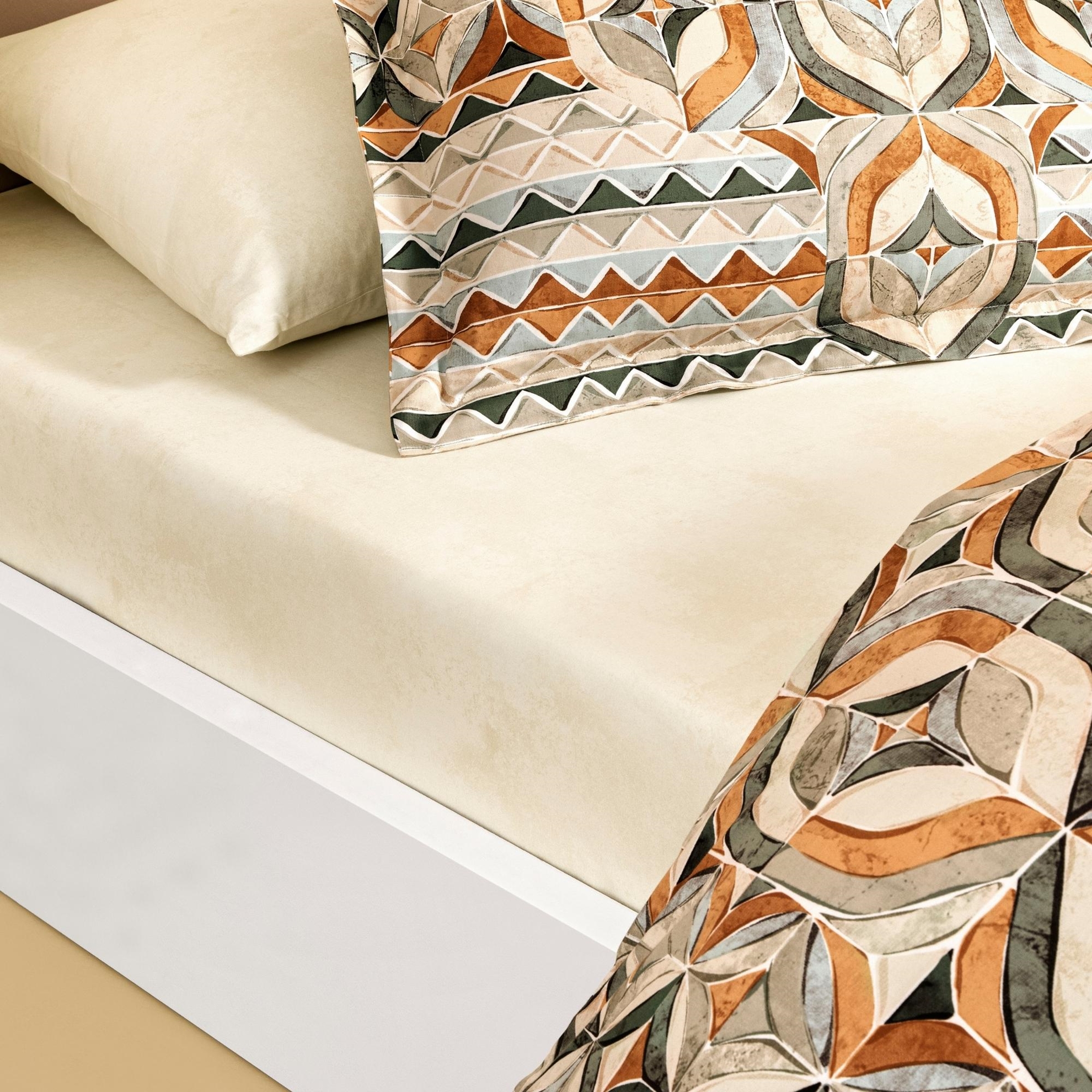 resm Linens Sc Fresnel Nevresim Takımı Tek Kişilik Turuncu