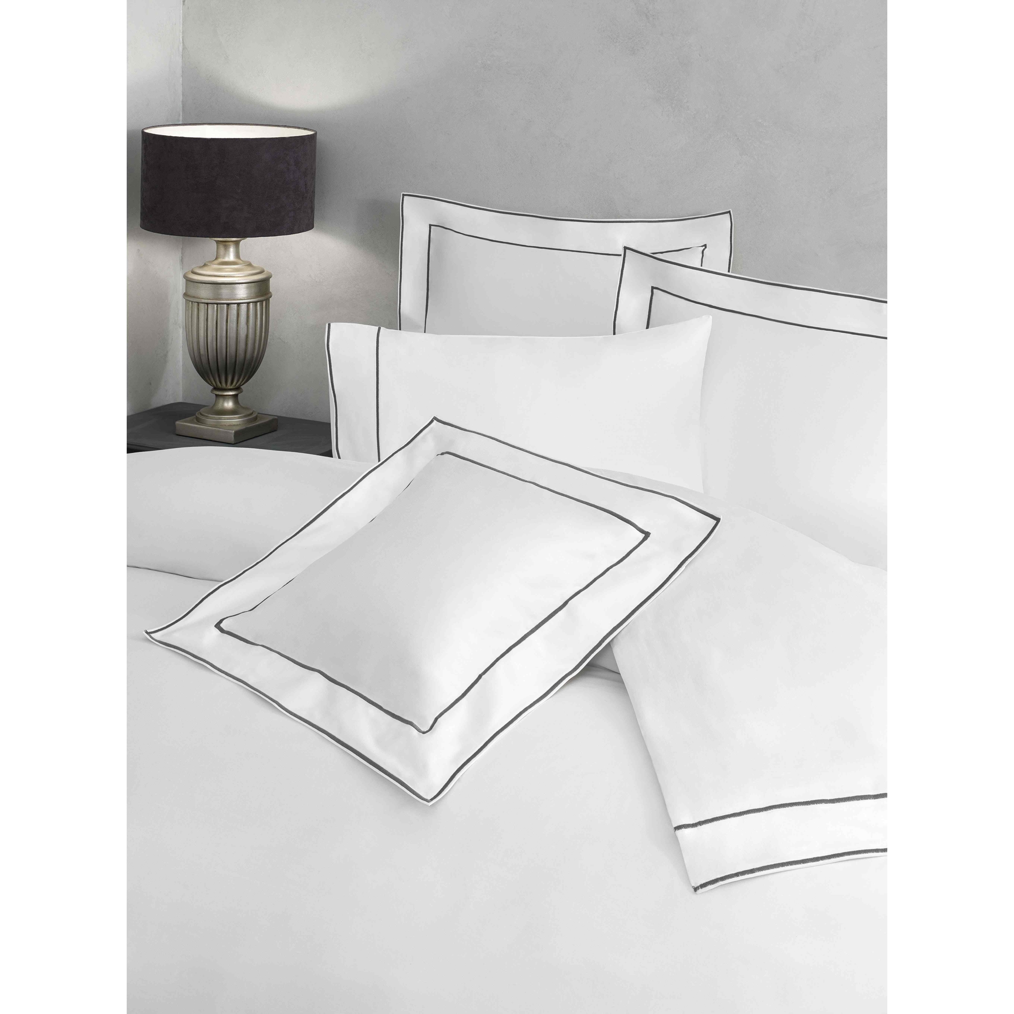 resm Valeron Duo Saten Çift Kişilik Nevresim Takımı Camel