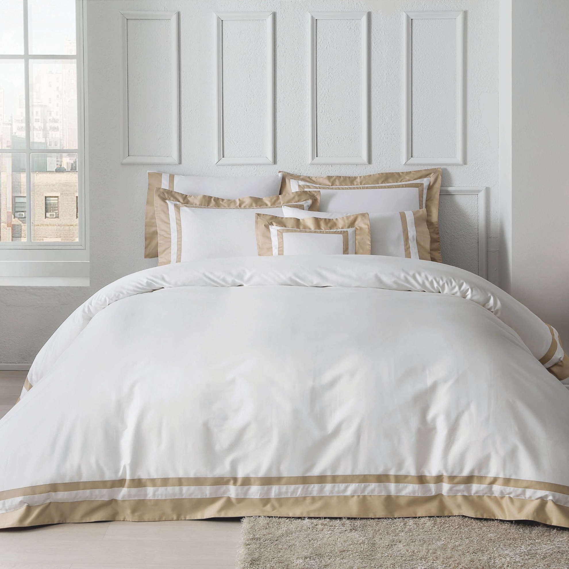 resm Valeron Nouveau Saten King Nevresim Takımı Devetüyü