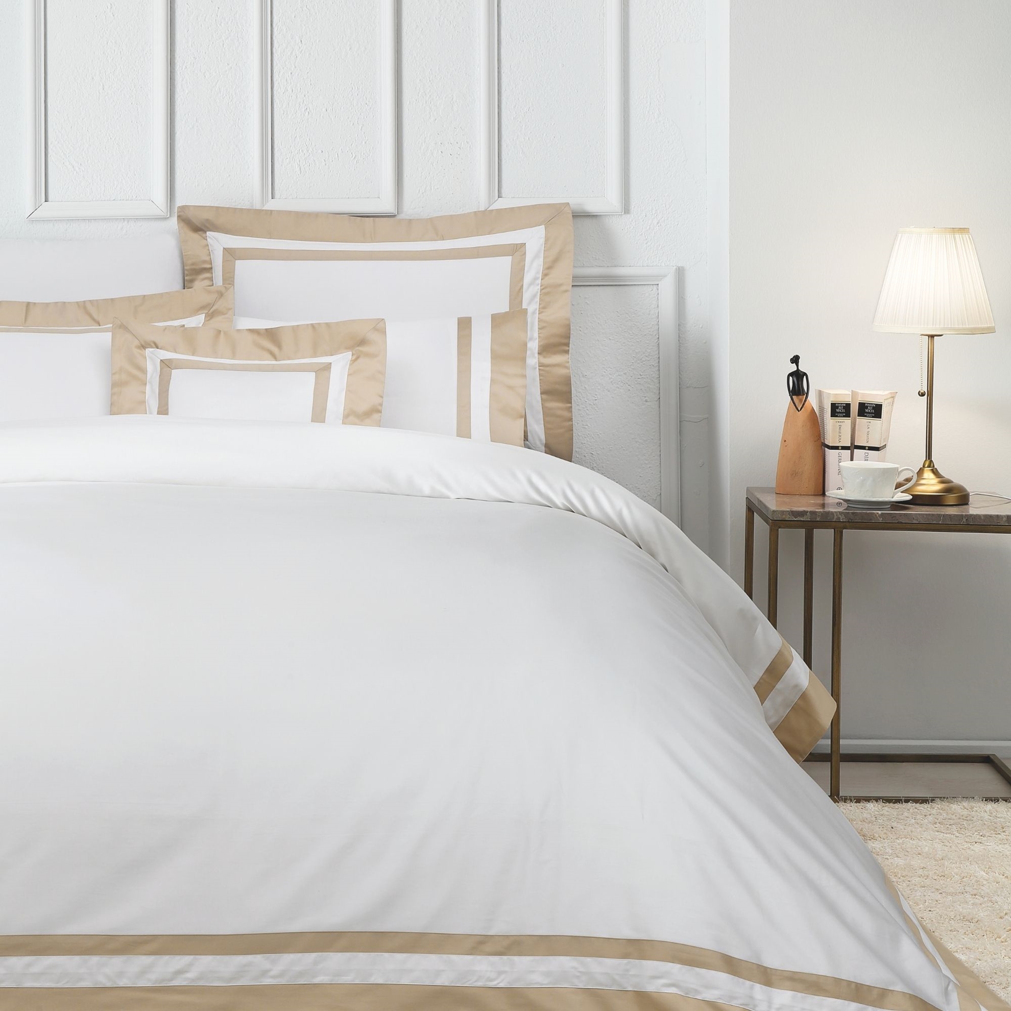 resm Valeron Nouveau Saten King Nevresim Takımı Devetüyü