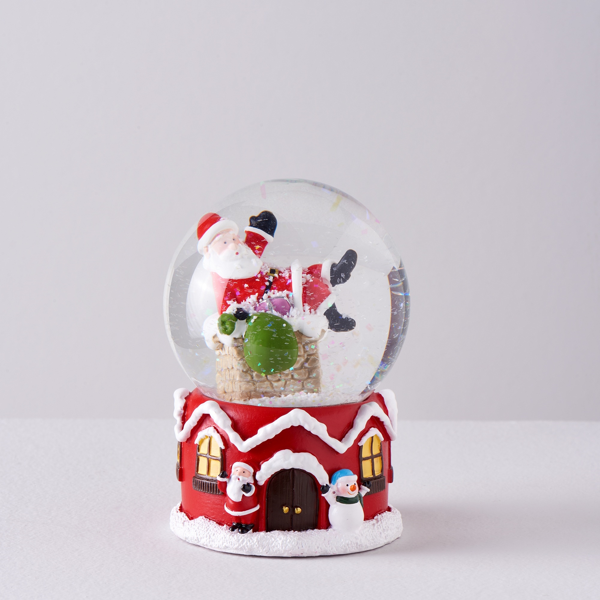 resm Linens Snowman 8x8x11 cm Küre