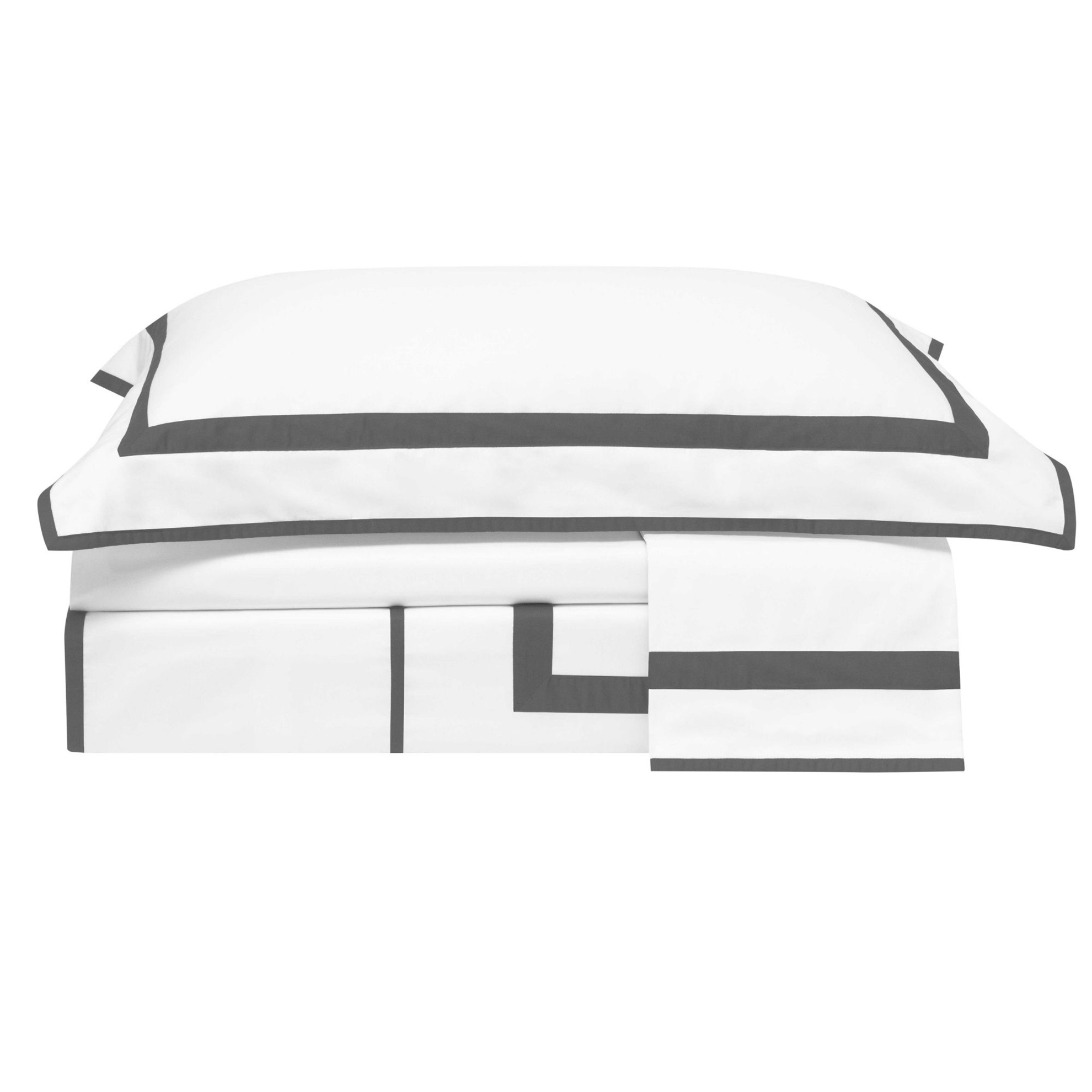 resm Valeron La Reve Saten King Nevresim Takımı Antrasit