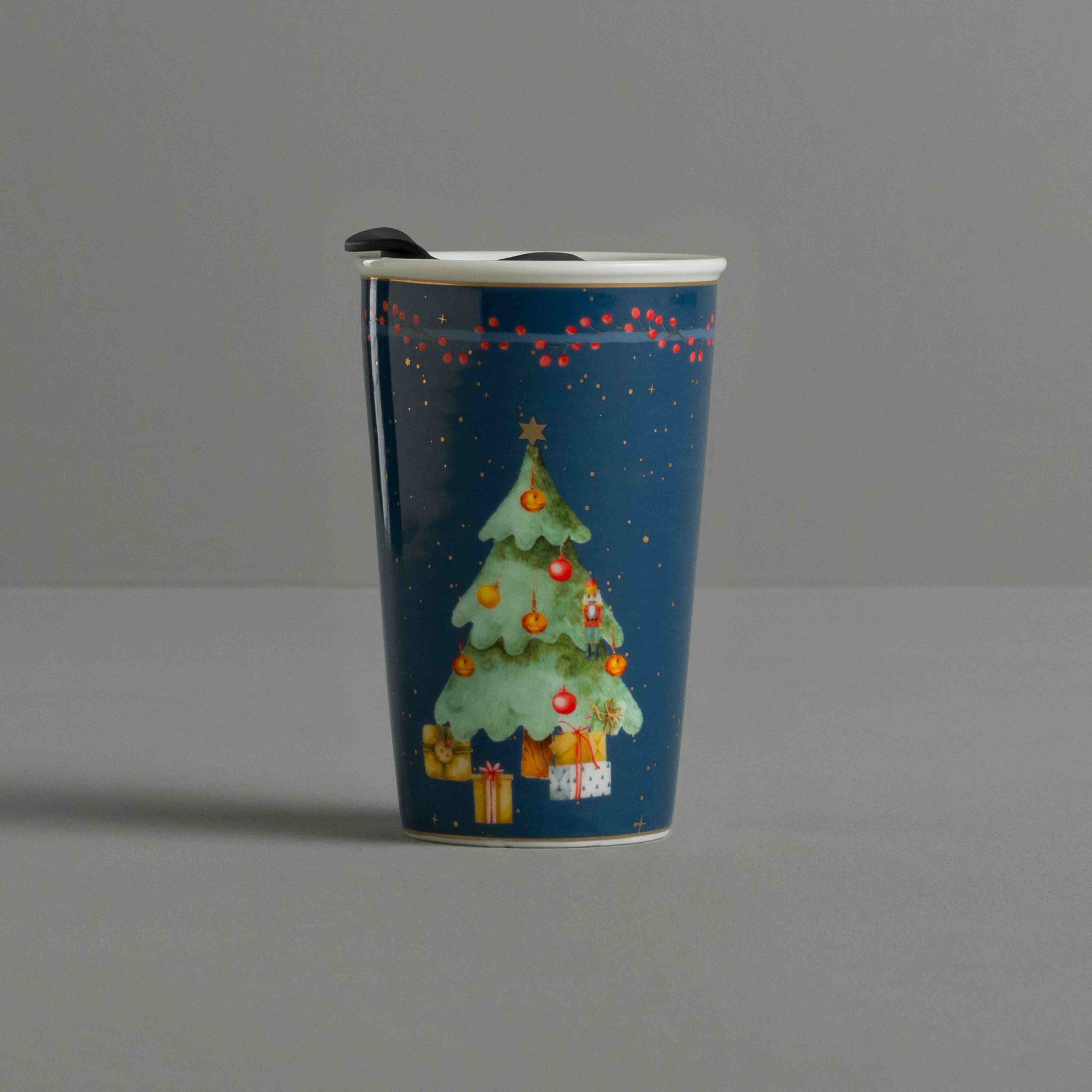 resm Linens Tree 300 ml Kupa Lacivert