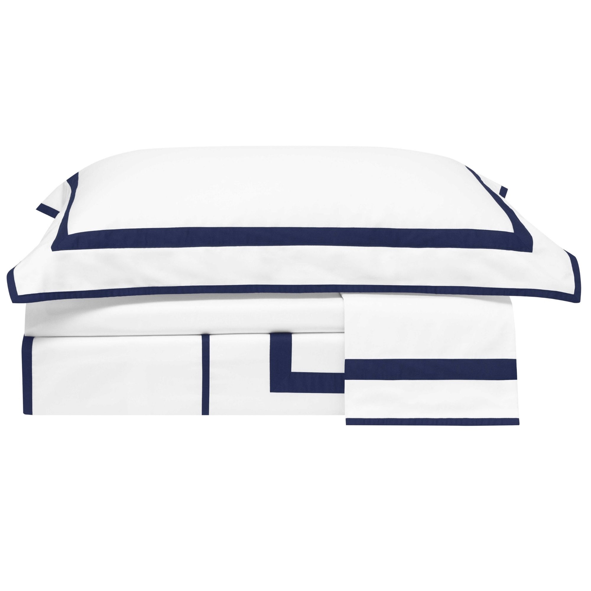 resm Valeron La Reve Saten Süper King Nevresim Takımı Lacivert