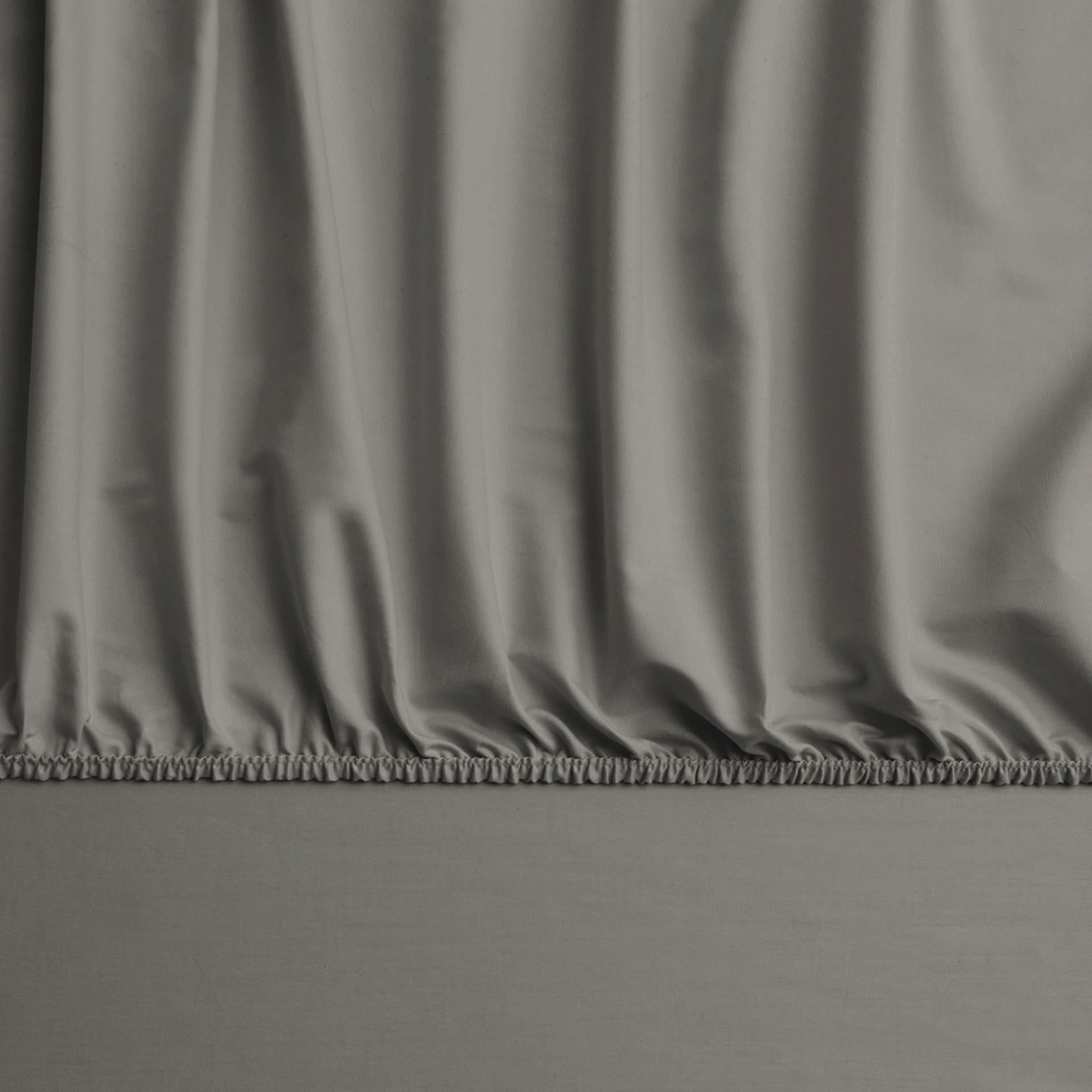 resm Linens Mix&Match Pamuk Saten Çift Kişilik Lastikli Çarşaf Vizon