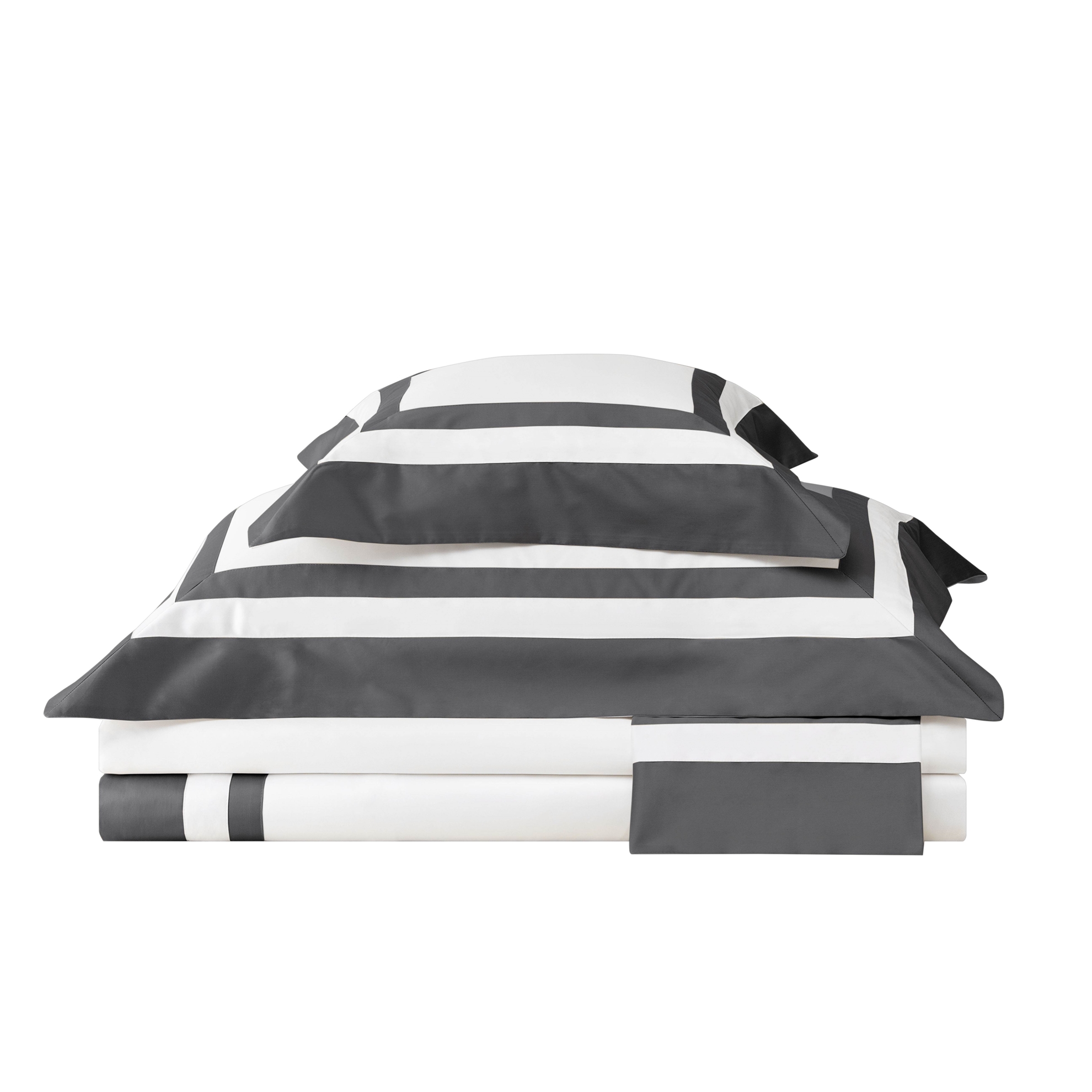 resm Valeron Nouveau Saten Süper King Nevresim Takımı Antrasit