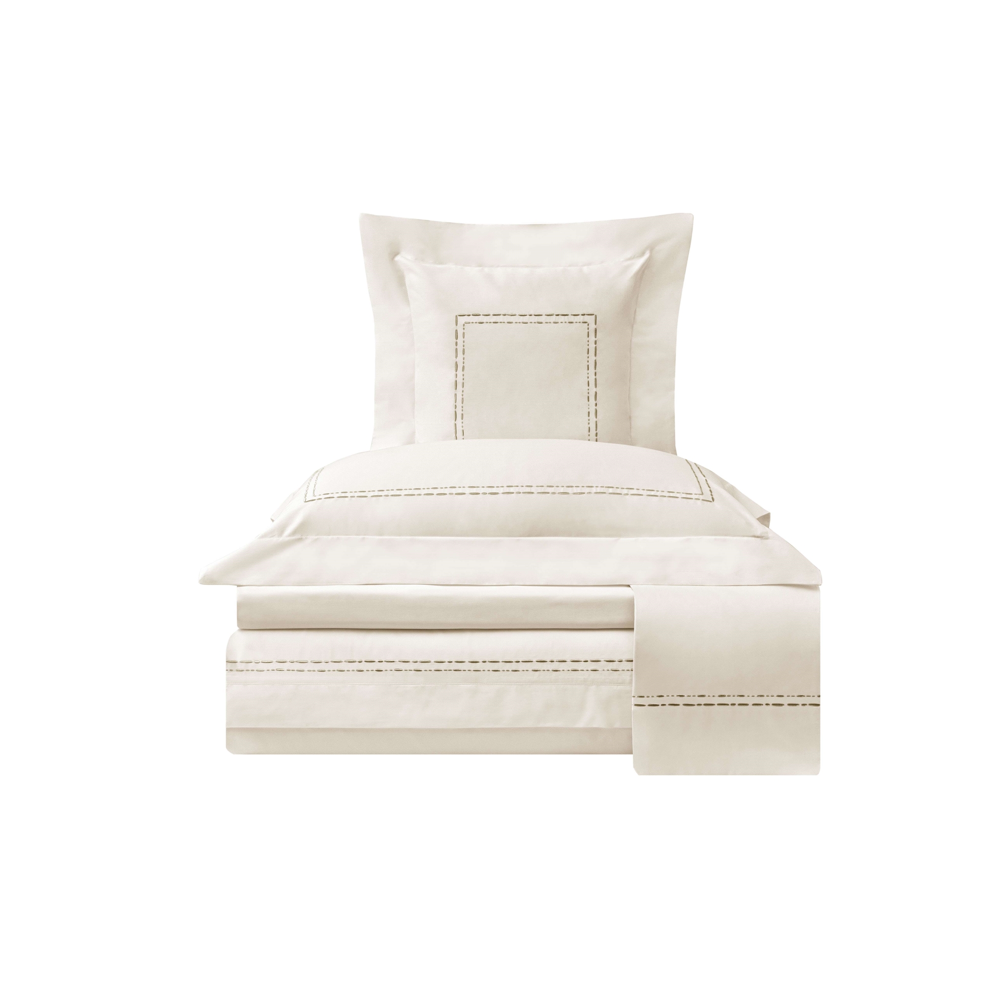 resm Valeron Amelia Saten King Nevresim Takımı Haki