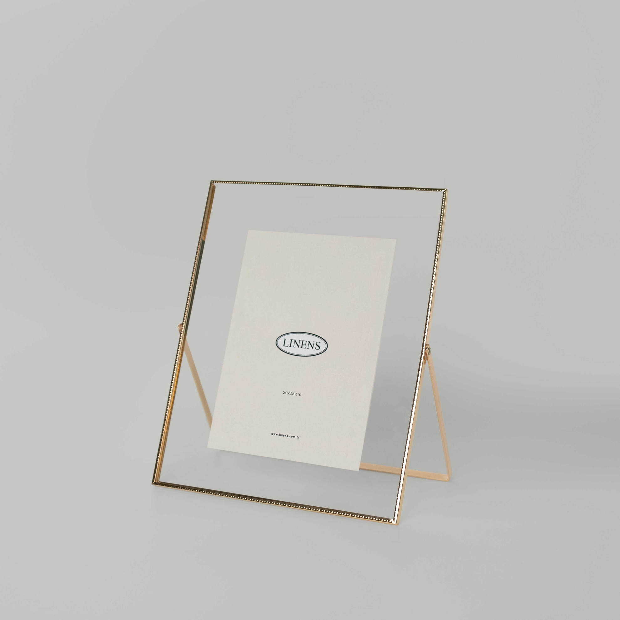 resm Linens Metal Stark 20x25 cm Çerçeve Gold