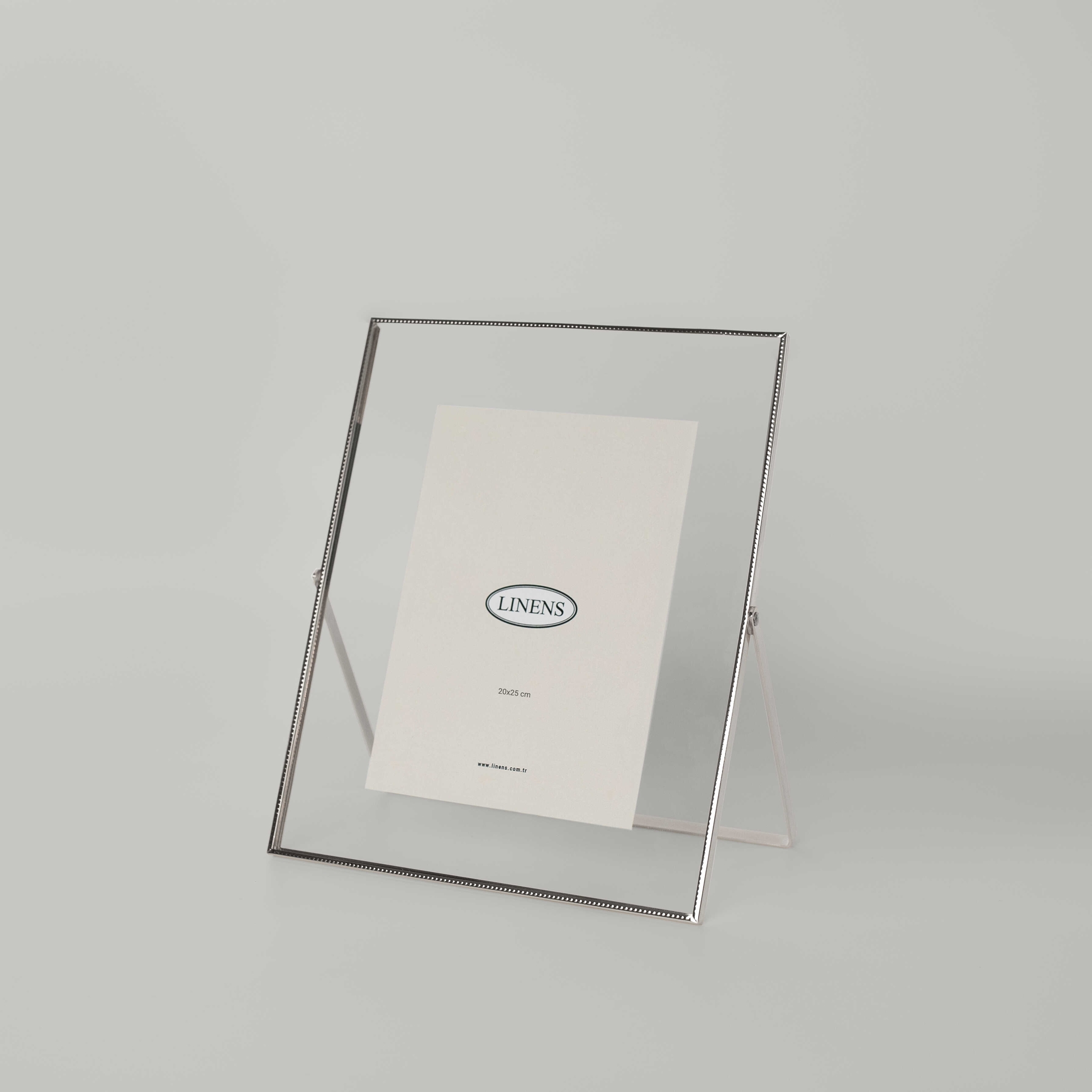 resm Linens Metal Stark 20x25 cm Çerçeve Gümüş