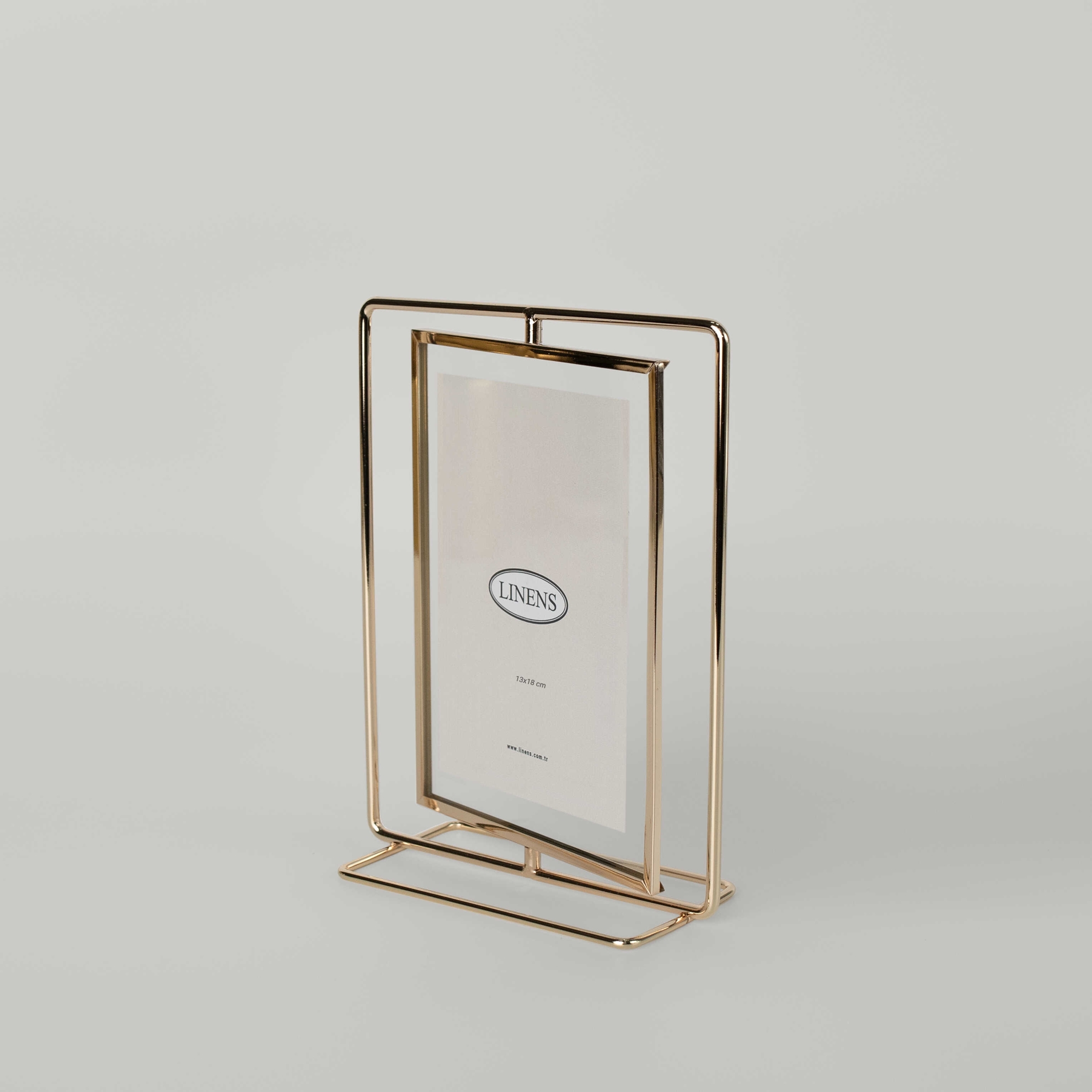 resm Linens Metal Linery 13x18 cm Çerçeve Gold